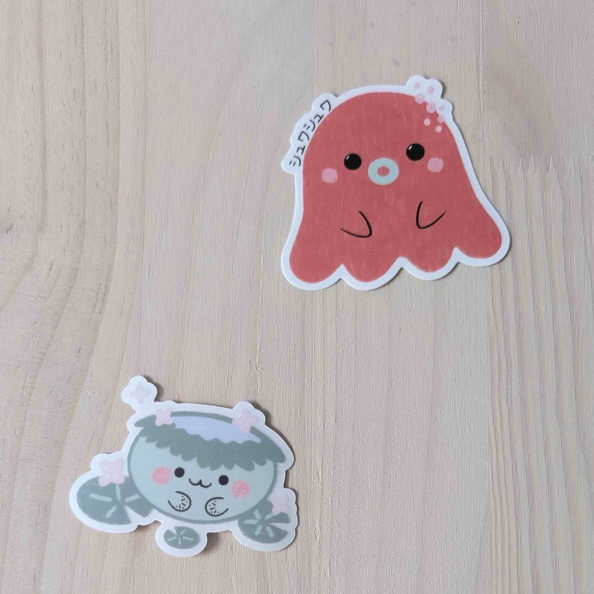 Sticker illustré Happy Takosan