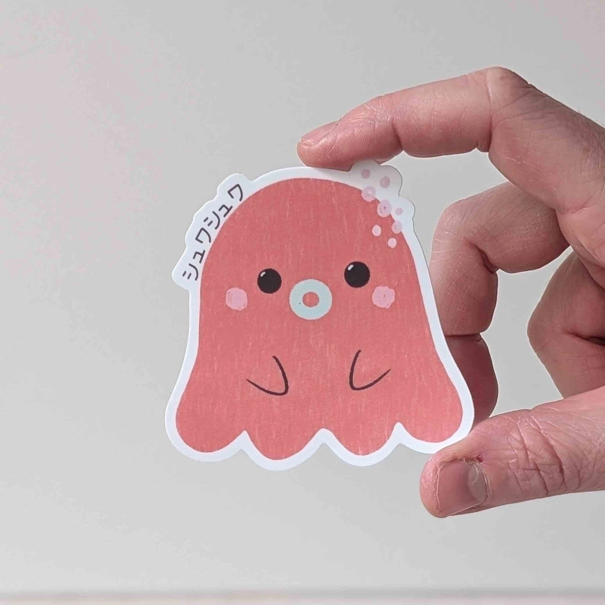 Sticker illustré Happy Takosan