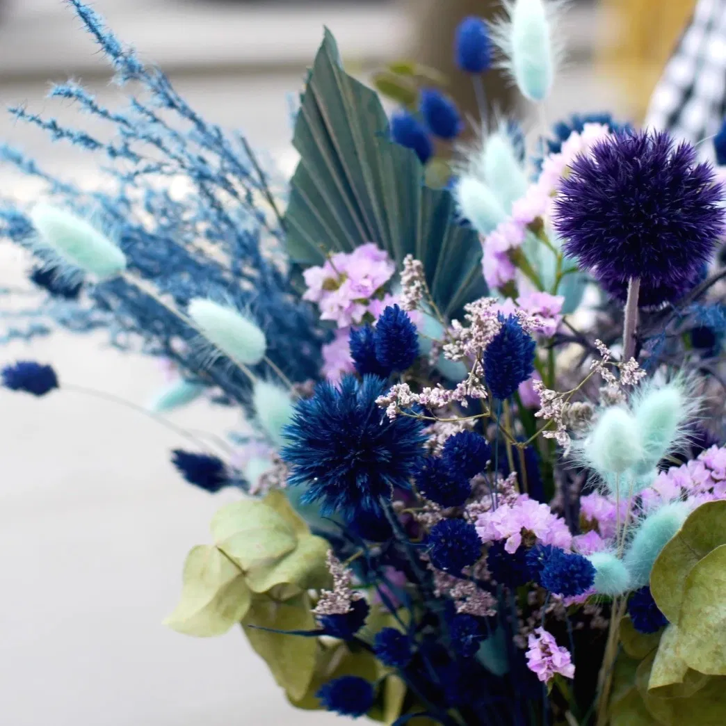 Bouquet de fleurs séchées personnalisé