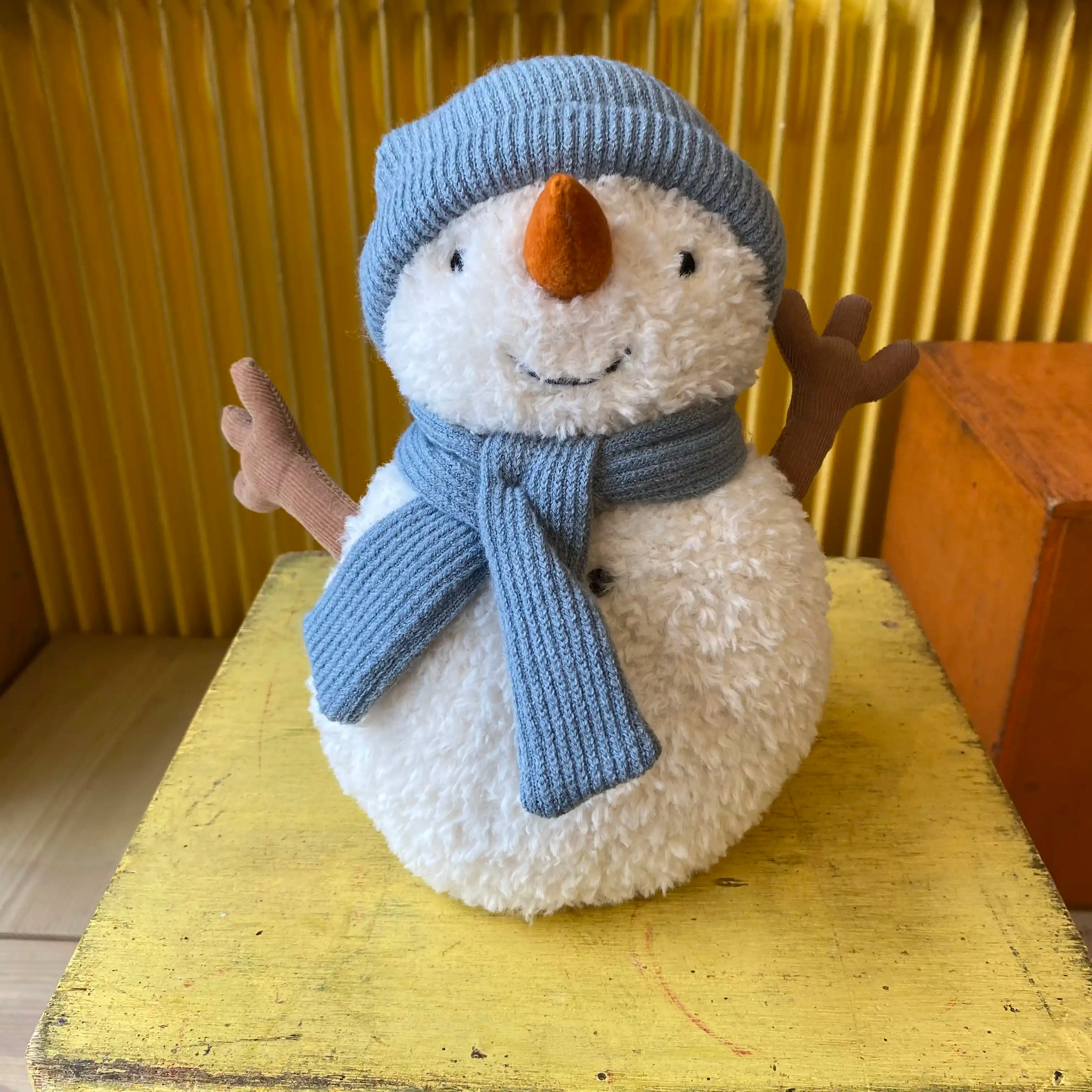 Peluche bonhomme de neige I am Sammie Snowman