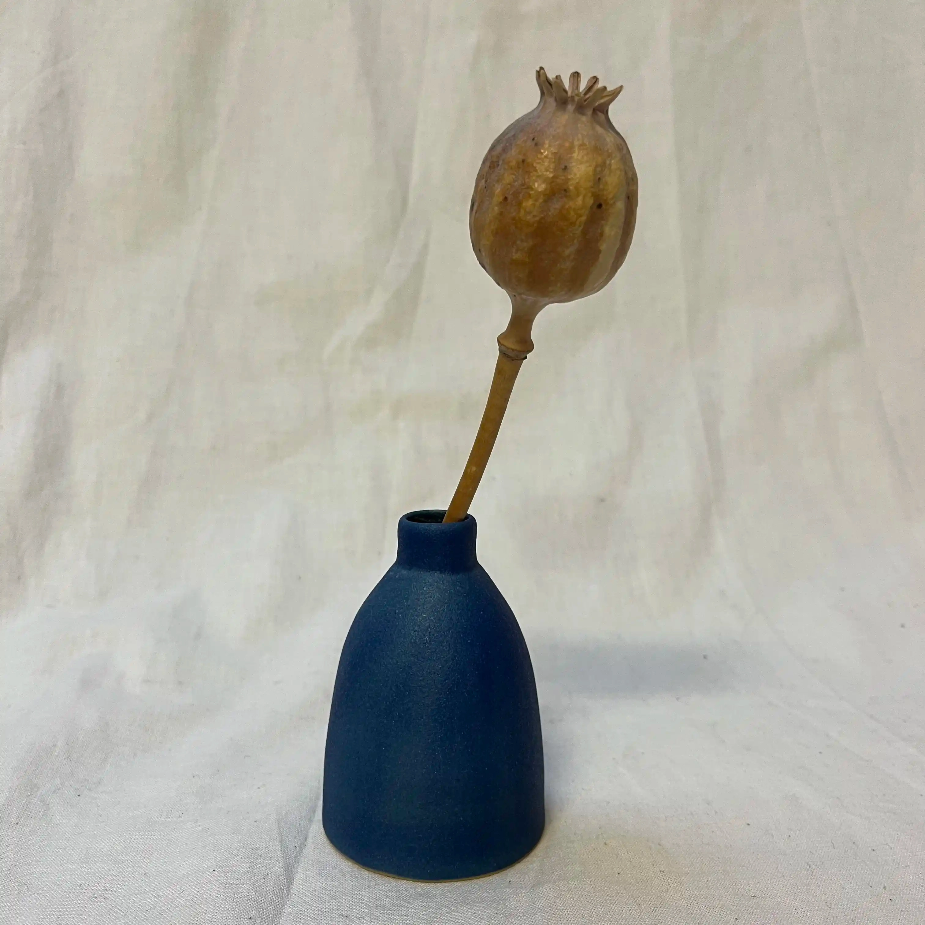 Vase en grès tourné