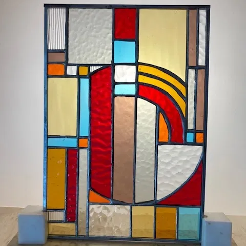 Examples de vitrails pour des studio d'architecture, Vitrail