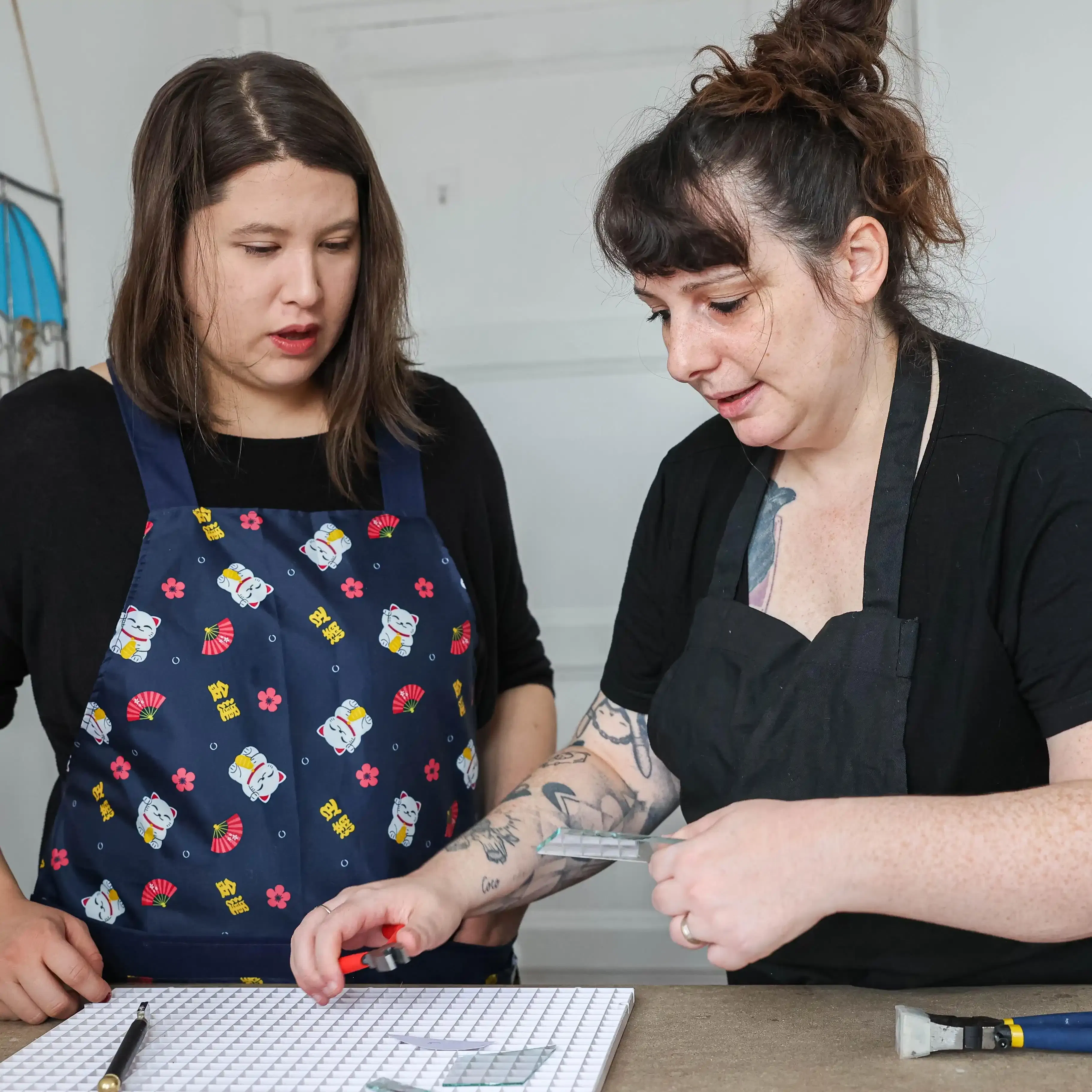 Réservez un atelier de vitrail 1/2 journée