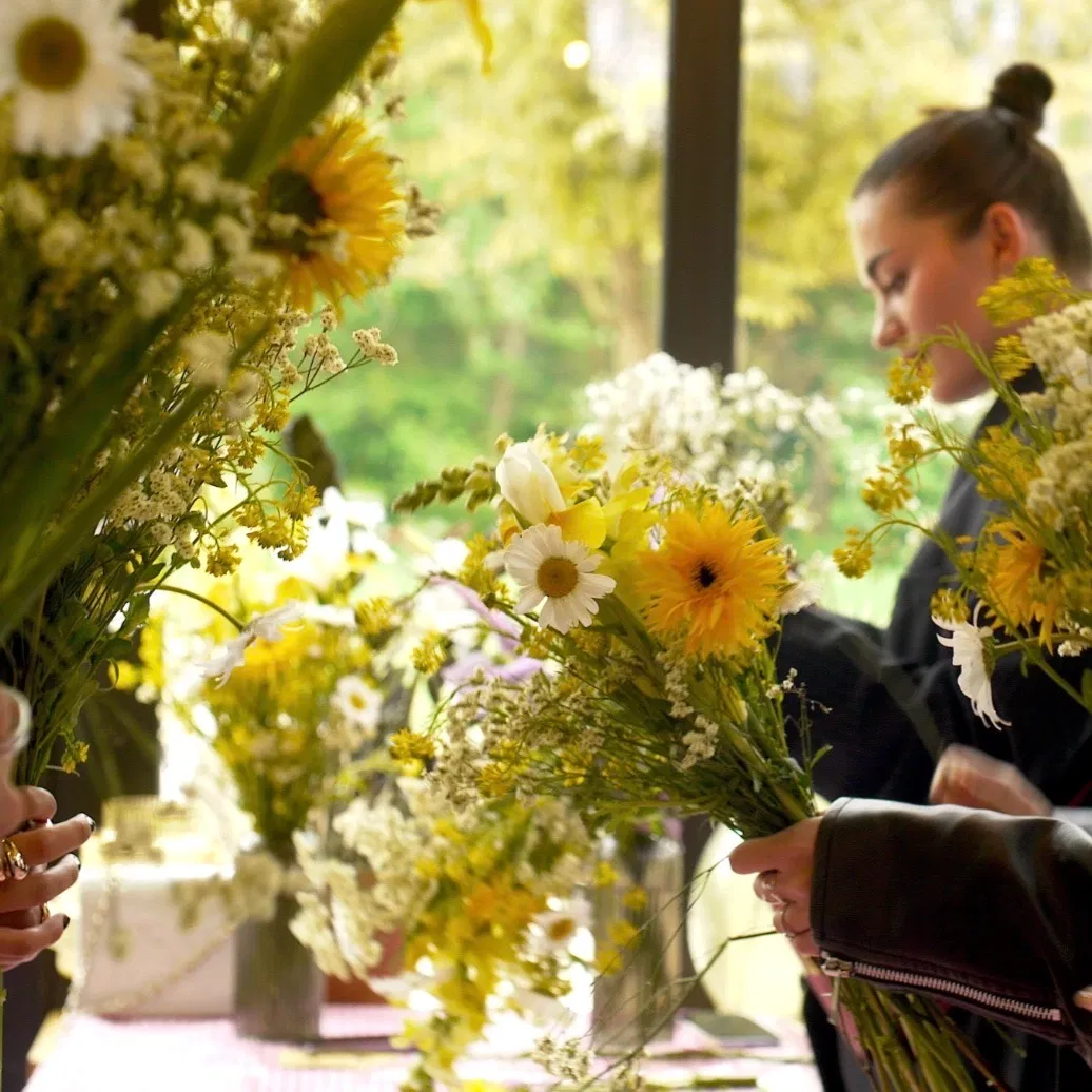 Atelier DIY bouquet de fleurs fraîches
