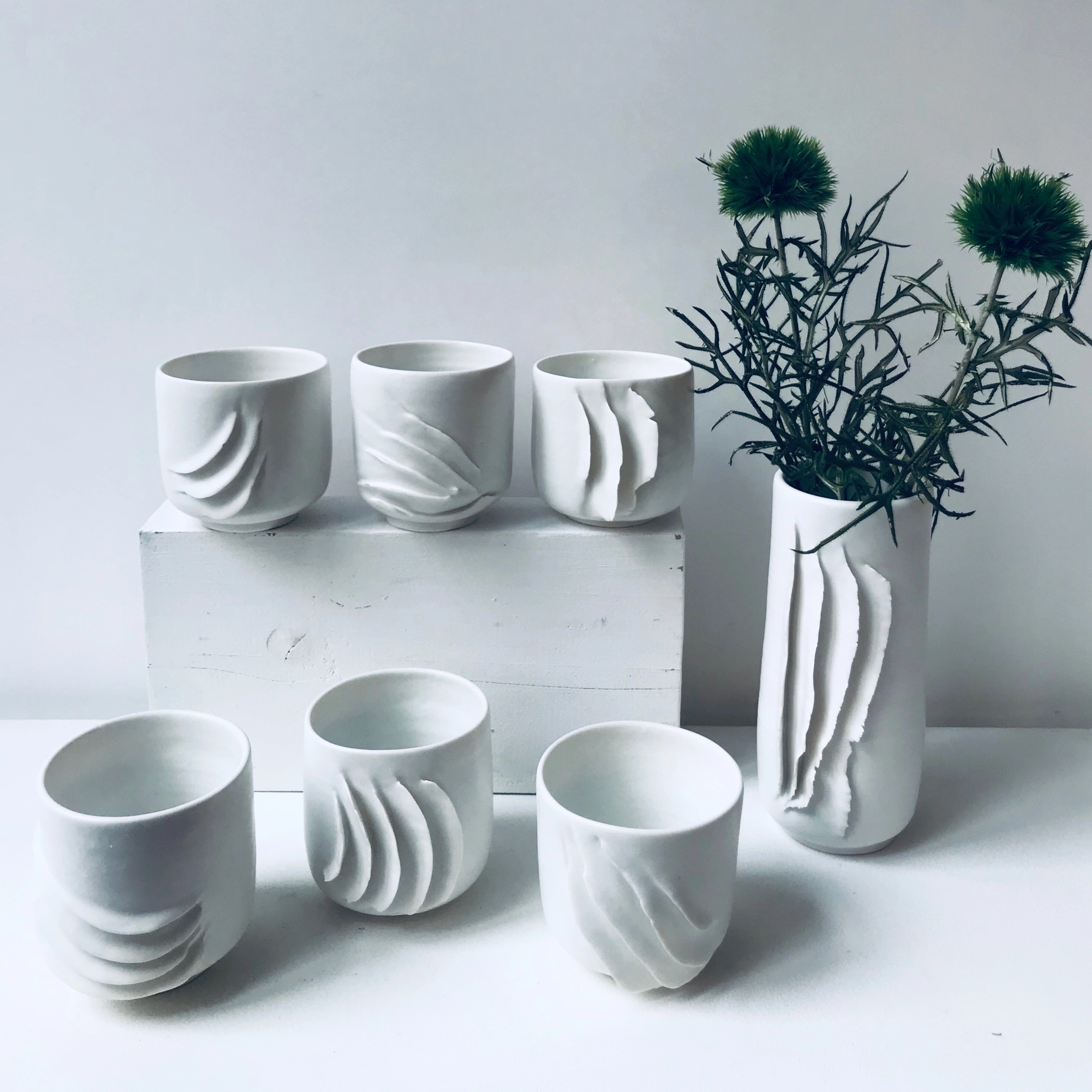 Collection céramiques utilitaires Sillons