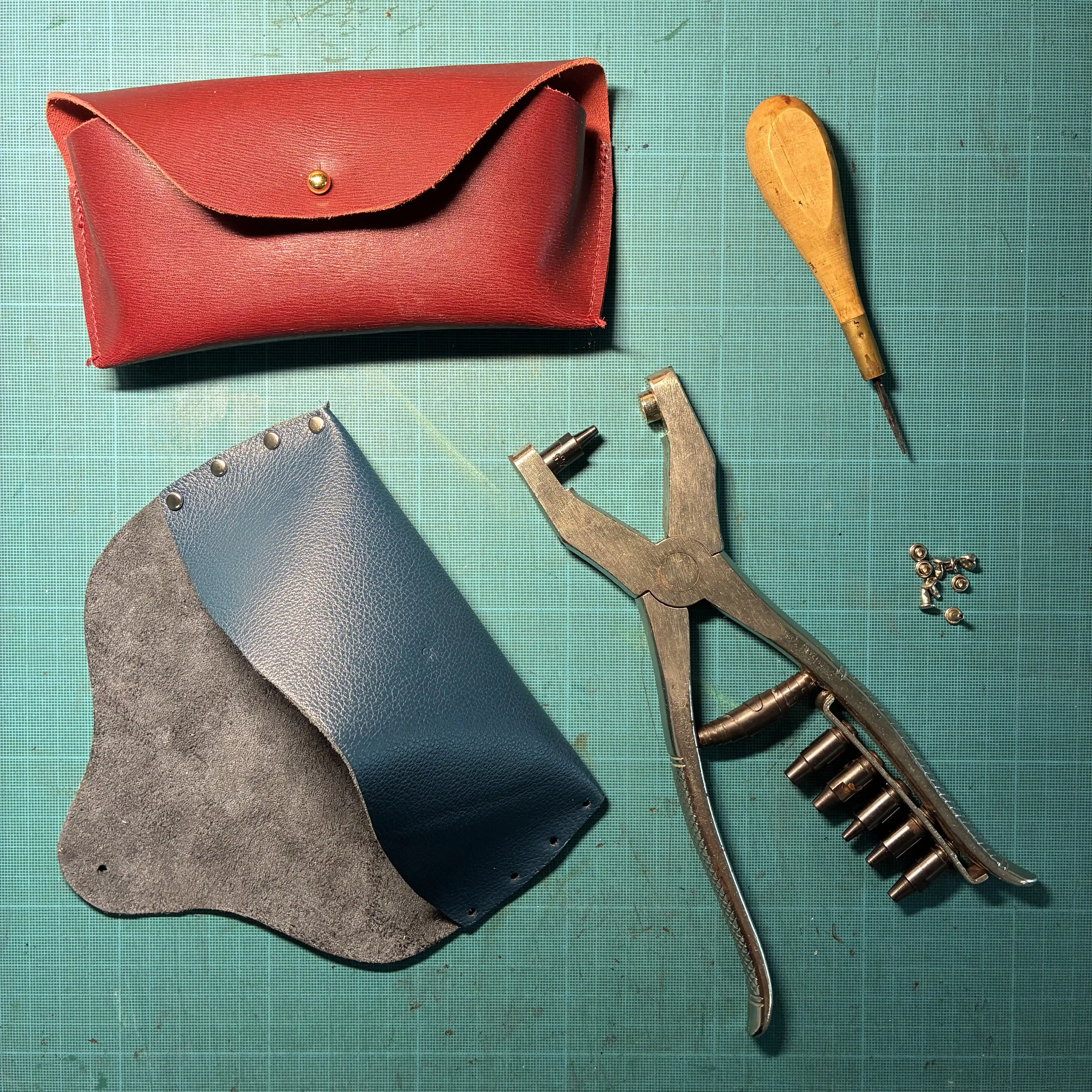 Atelier étui à lunettes