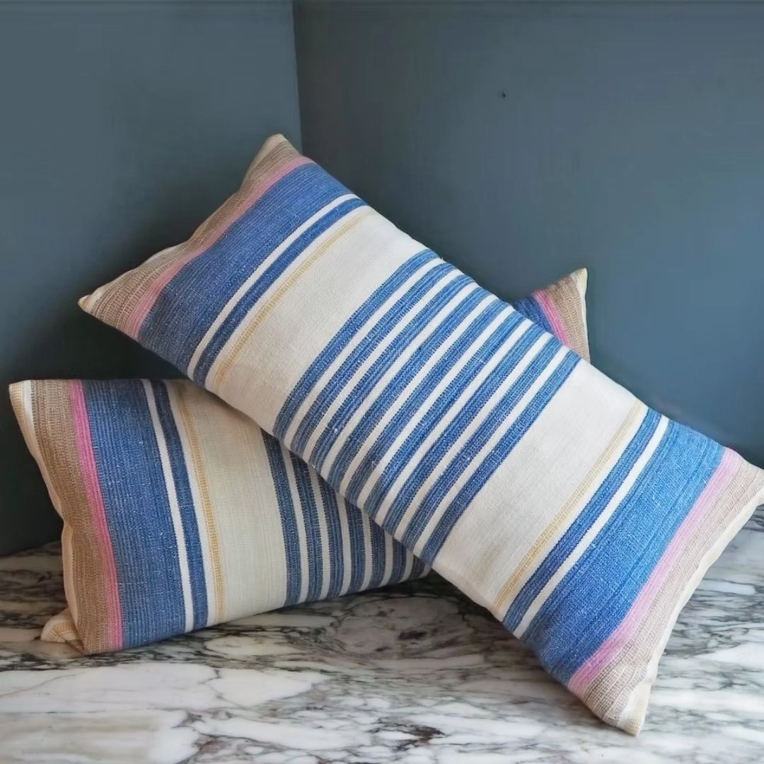 Coussin cale-rein - Les rayures suédoise