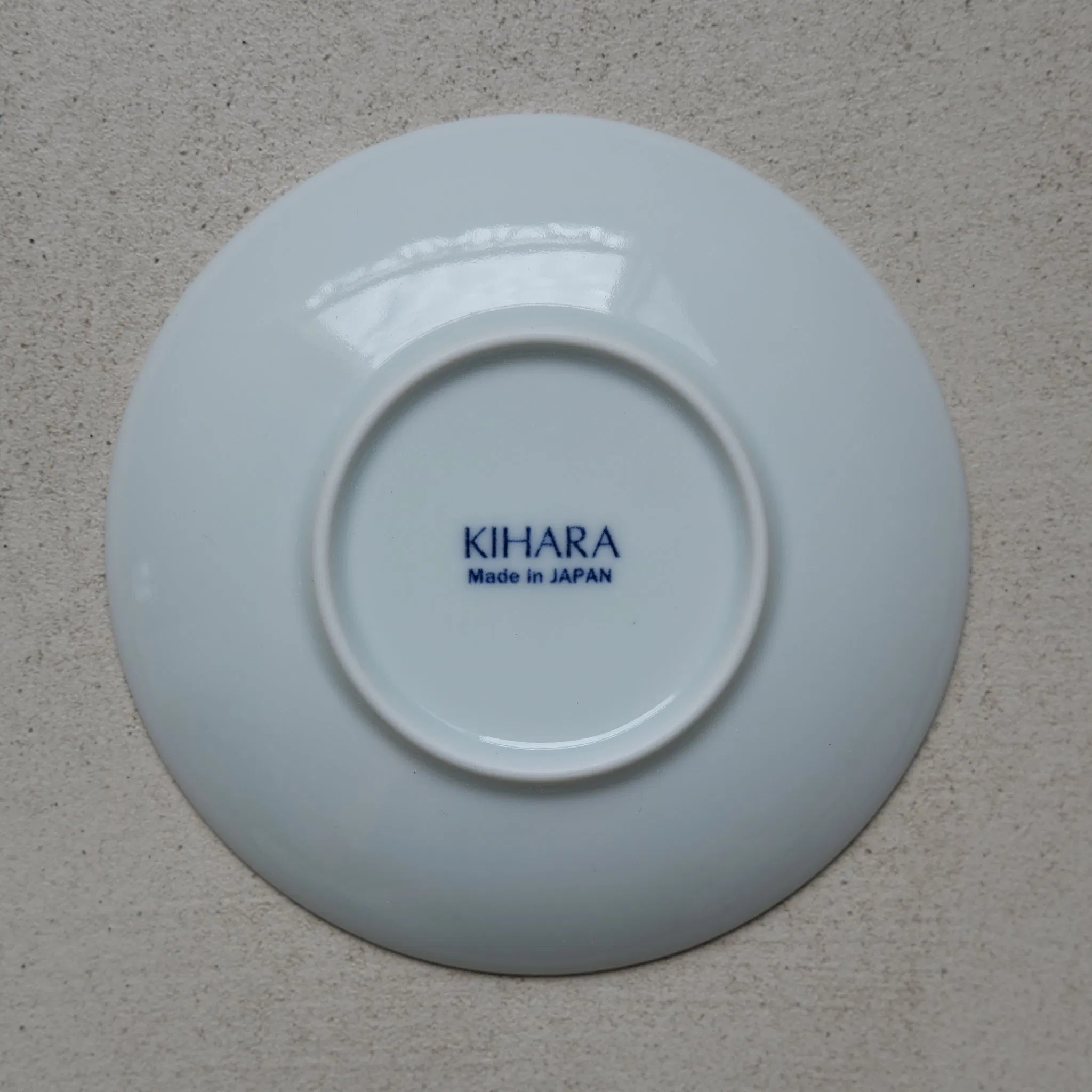 Assiette en porcelaine D 10,8cm "Riz"