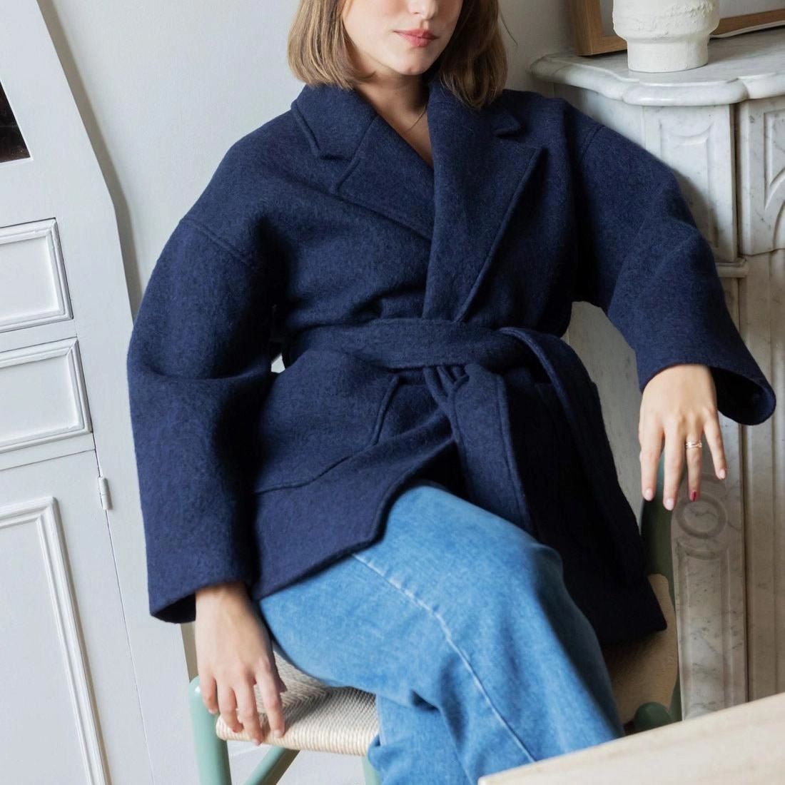 Yoko coat - navy