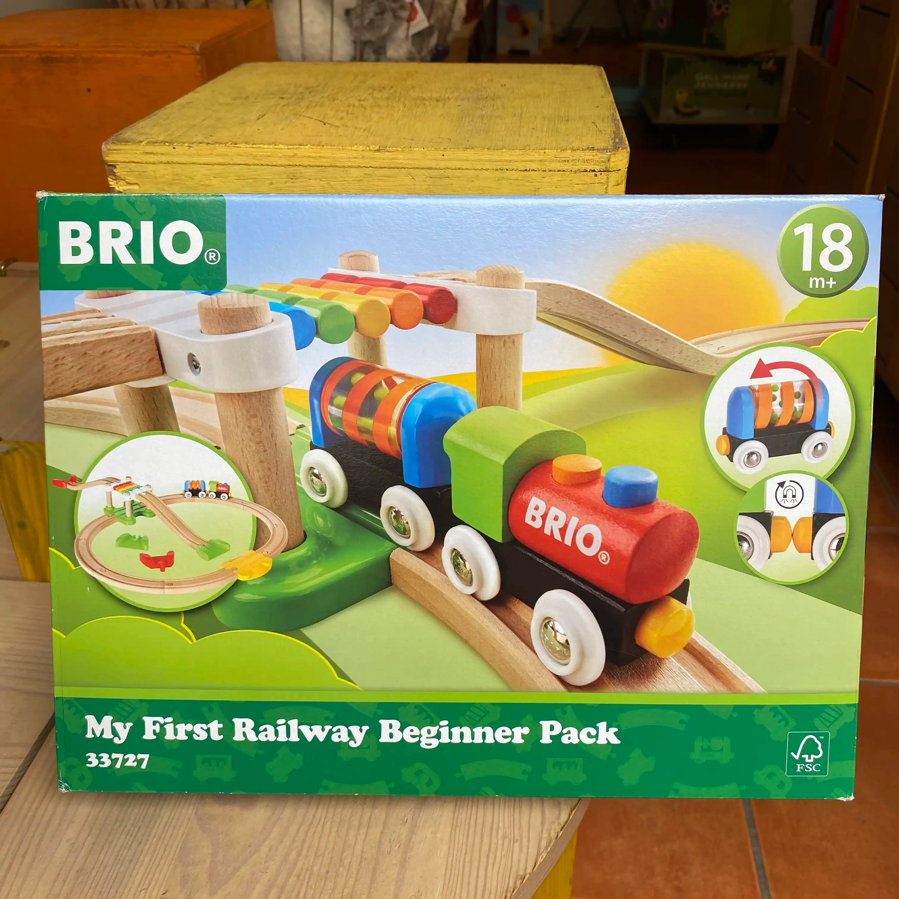 Train jouet "My first railway beginner pack" - BRIO - +18m