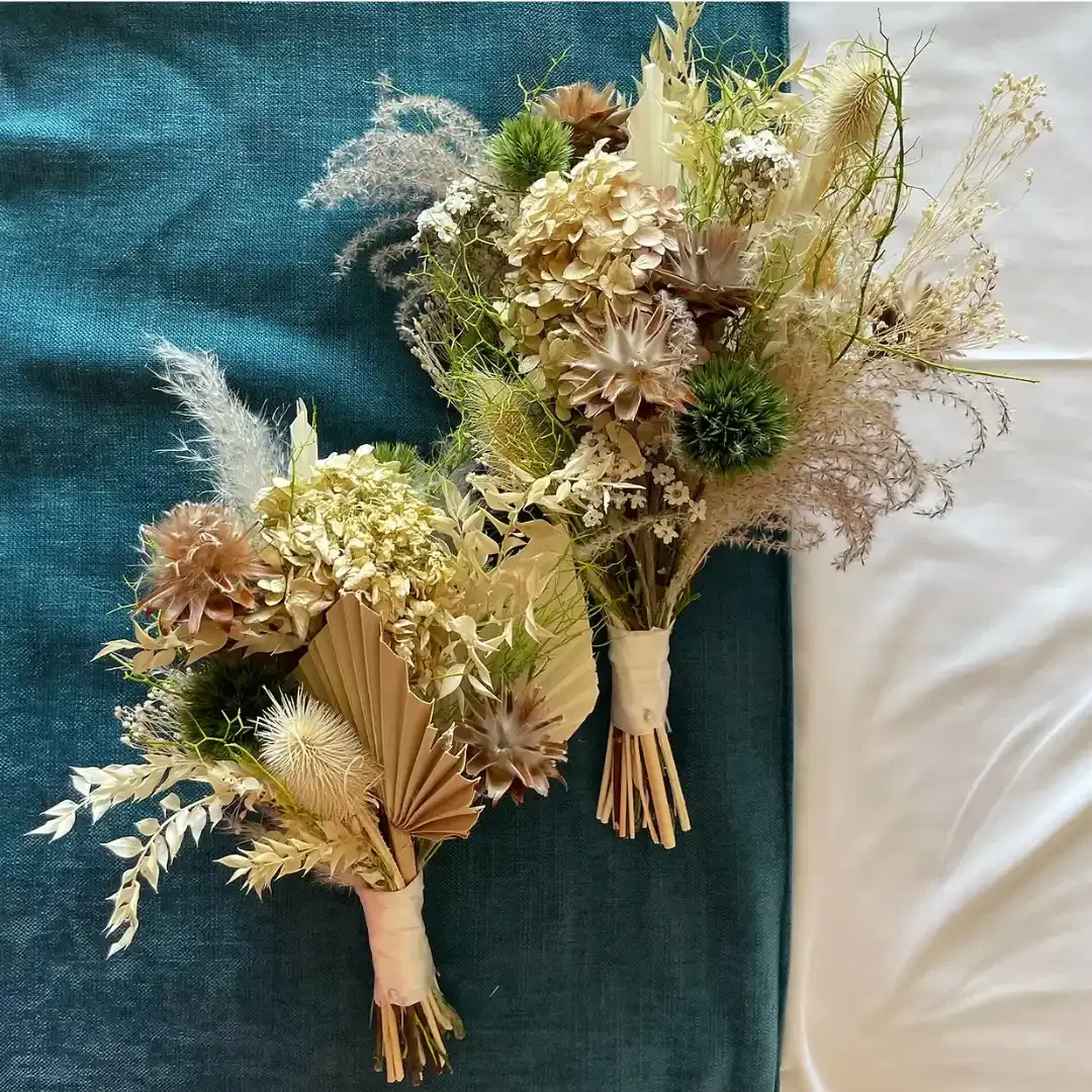 Créations florales sur-mesure pour mariage