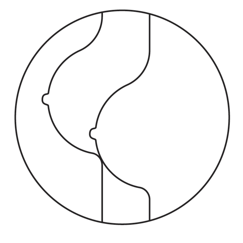 Vitrail Boobs classique personnalisable