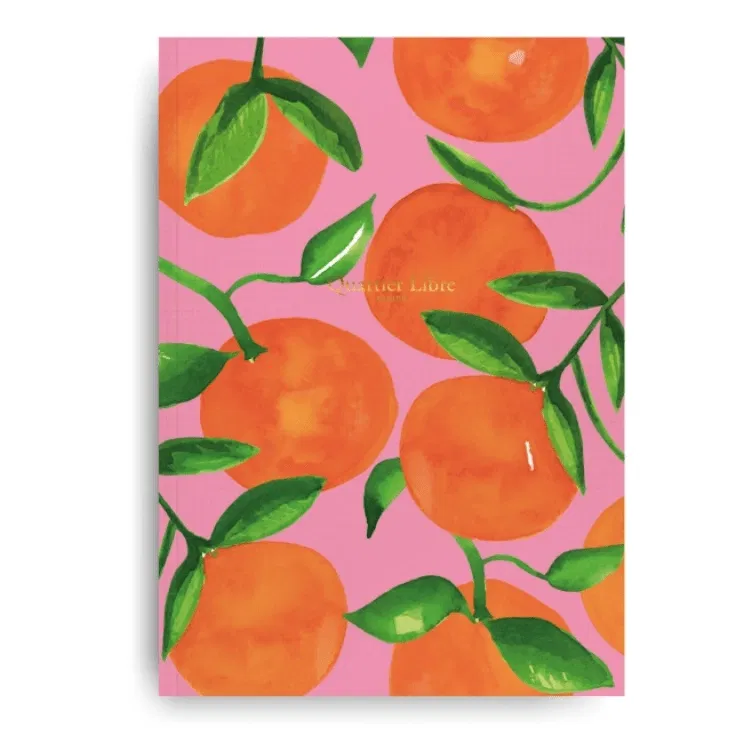 Grand carnet Oranges