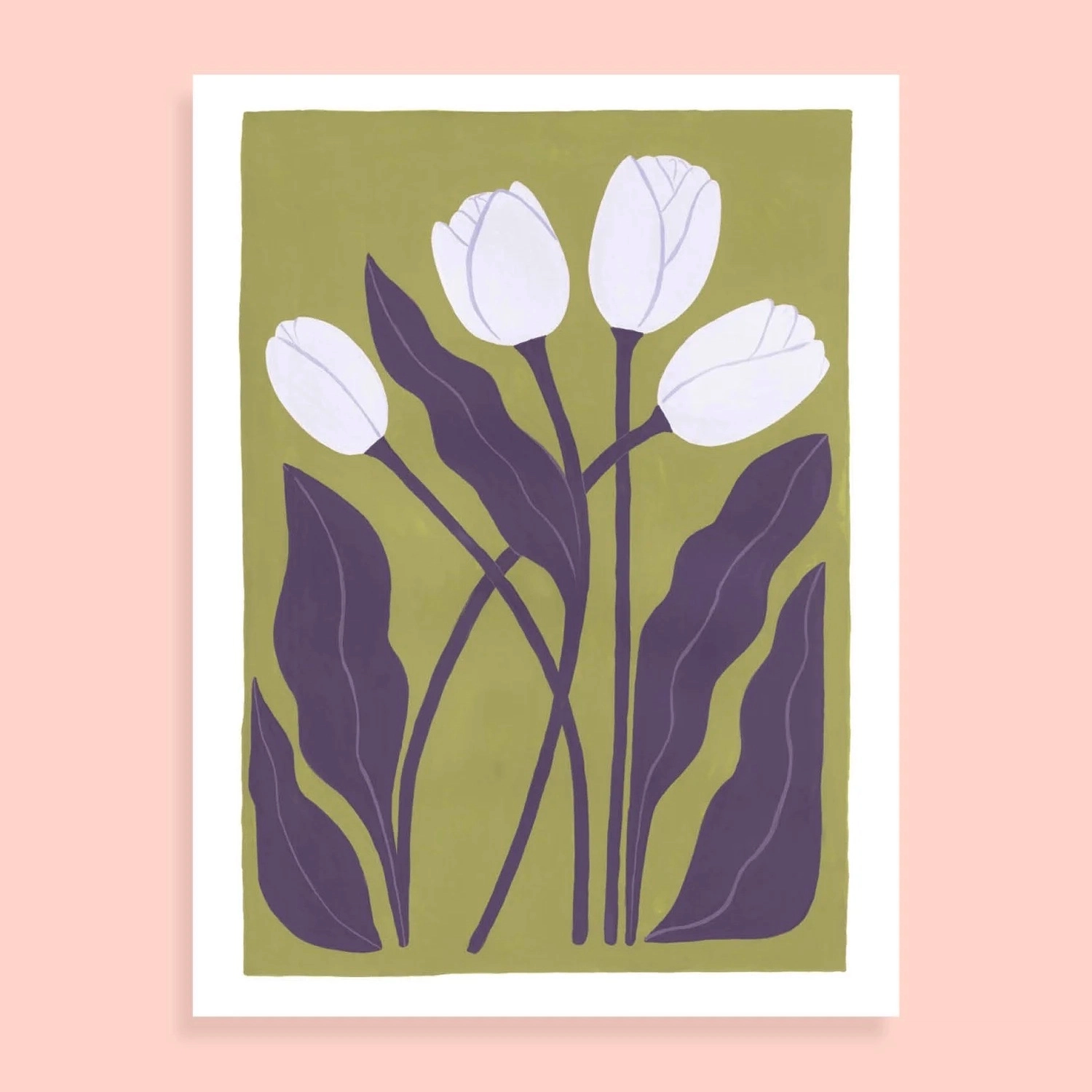 Affiche Tulipes 30x40 cm