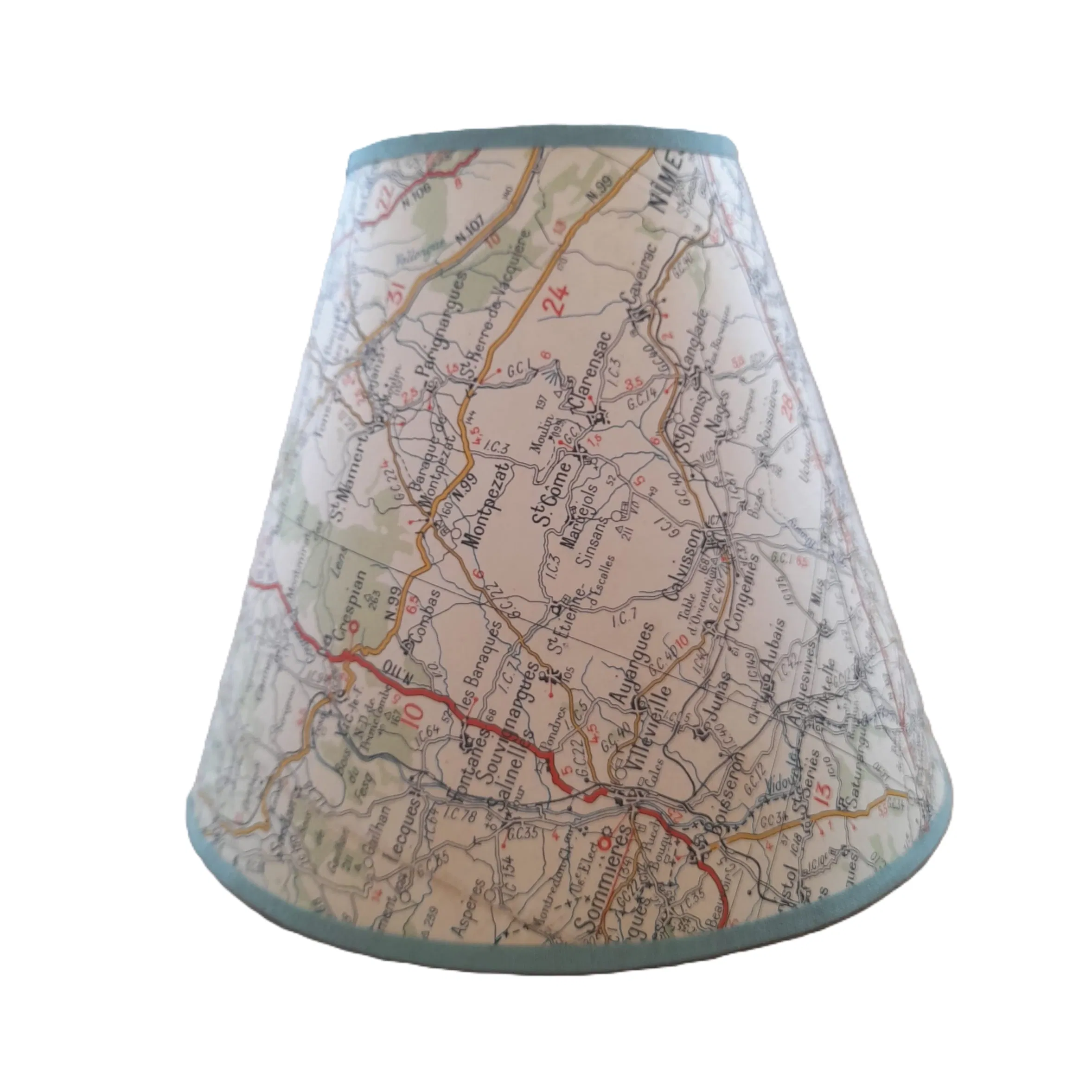 Abat-jour Les Routières – Numéro 2 Carcassonne/Nîmes 1936