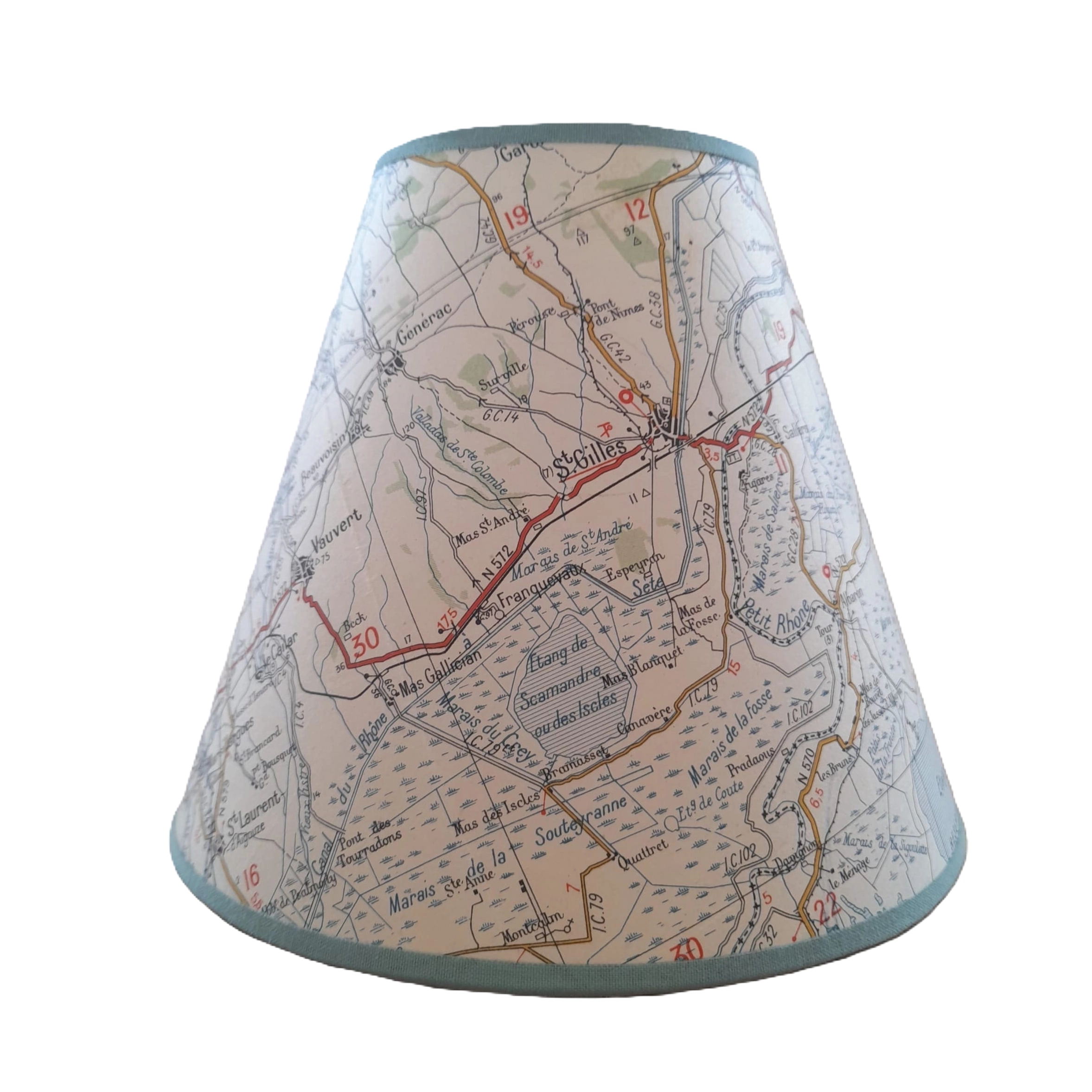 Abat-jour Les Routières – Numéro 2 Carcassonne/Nîmes 1936