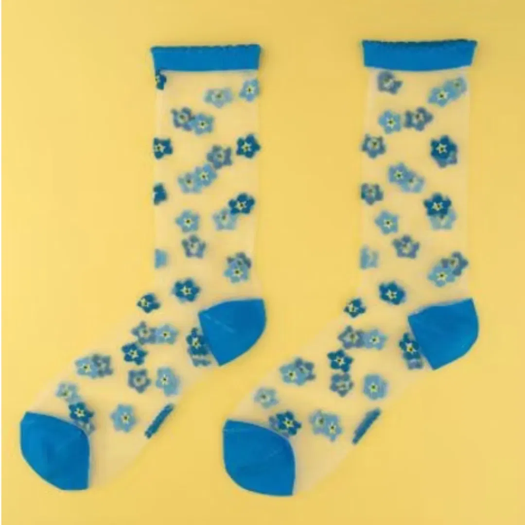 COUCOU SUZETTE - MYOSOTIS Chaussettes transparentes