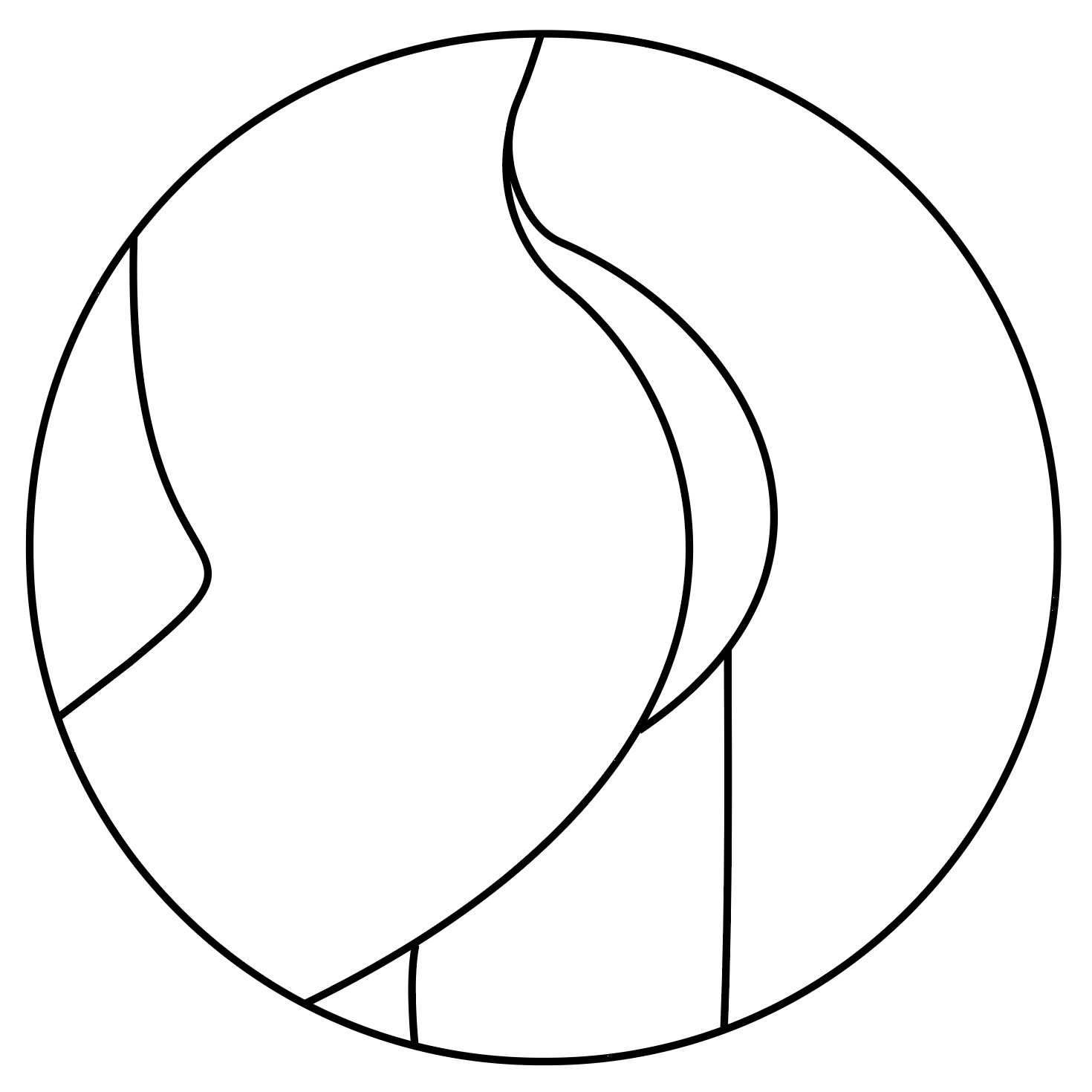 Vitrail Fesses personnalisable