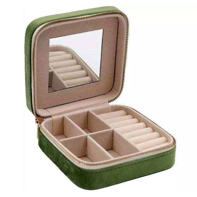 Boite à bijoux velours