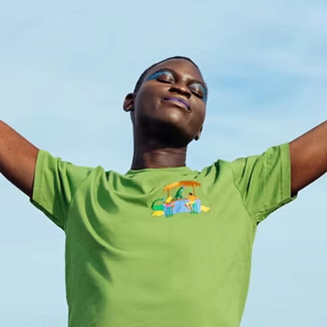 Lundi au Soleil - Tee shirt Dino Barman