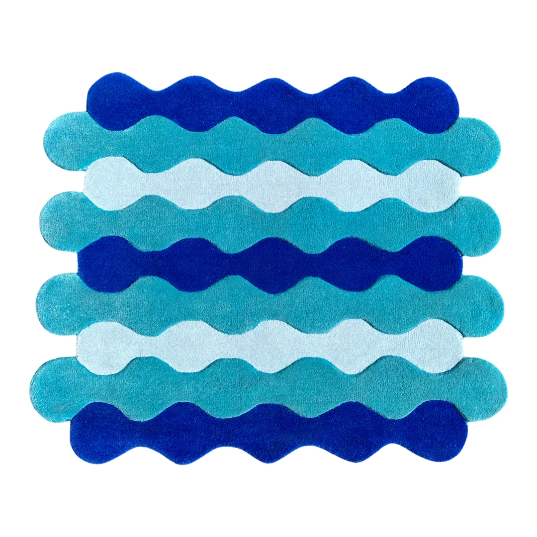 Tapis Olga. Dimensions : 100cm / 82cm.
Les tapis sont fabriqués par des artisans qualifiés en Inde, tuftés à la main avec de la laine de Nouvelle Zélande ce qui offre une meilleure densité et une meilleure résistance.