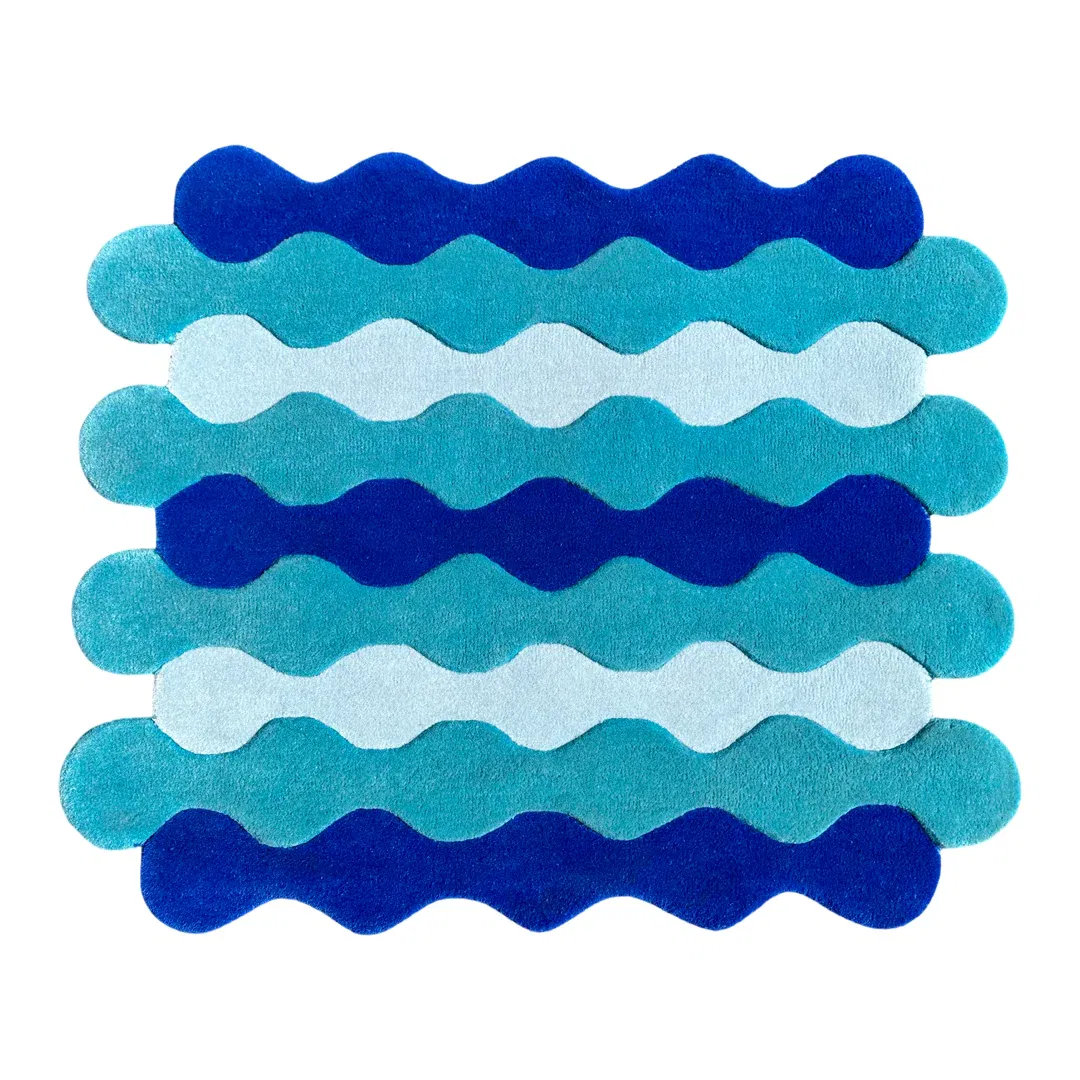 Tapis Olga. Dimensions : 100cm / 82cm.
Les tapis sont fabriqués par des artisans qualifiés en Inde, tuftés à la main avec de la laine de Nouvelle Zélande ce qui offre une meilleure densité et une meilleure résistance.