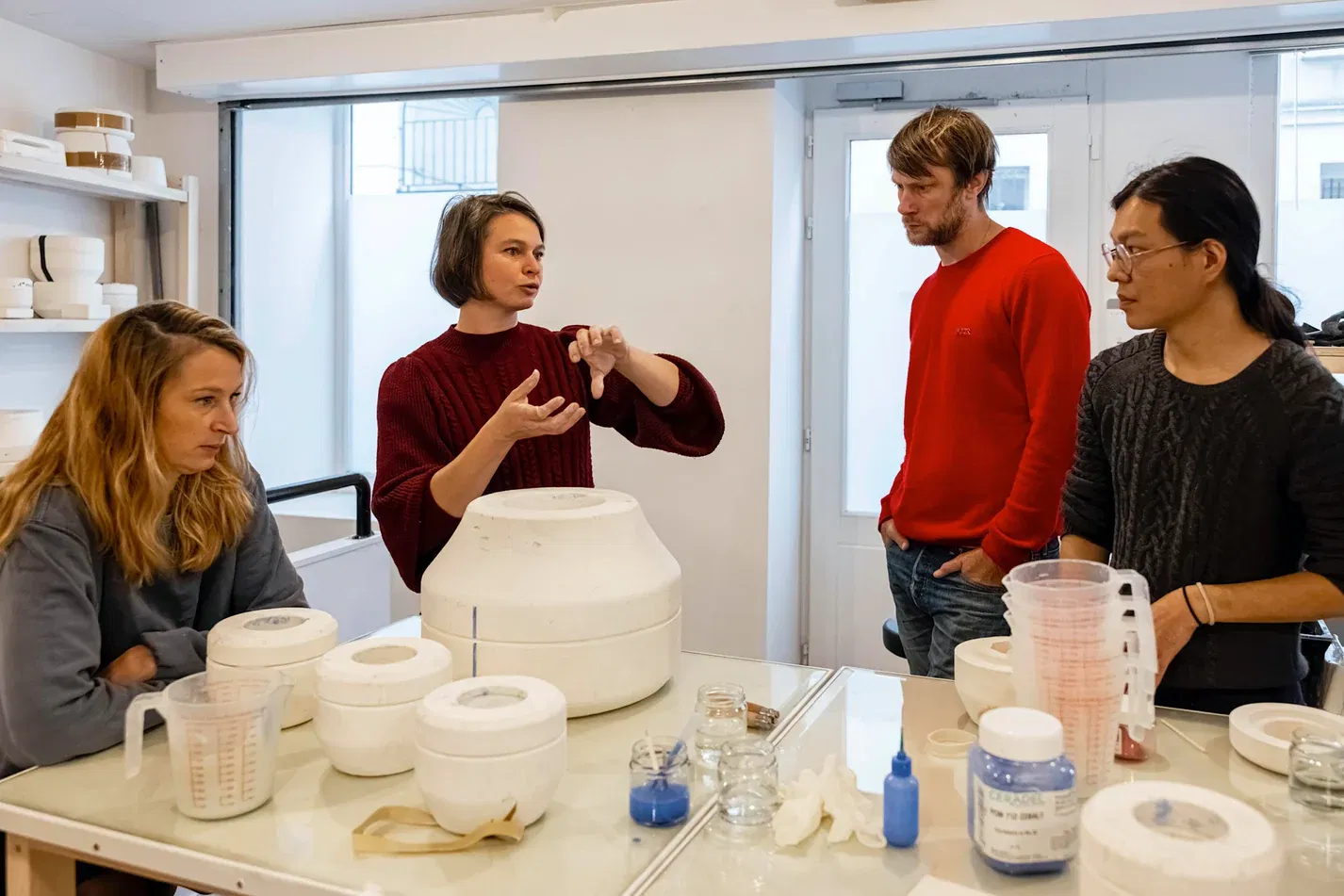 Atelier de porcelaine - Initiation au coulage