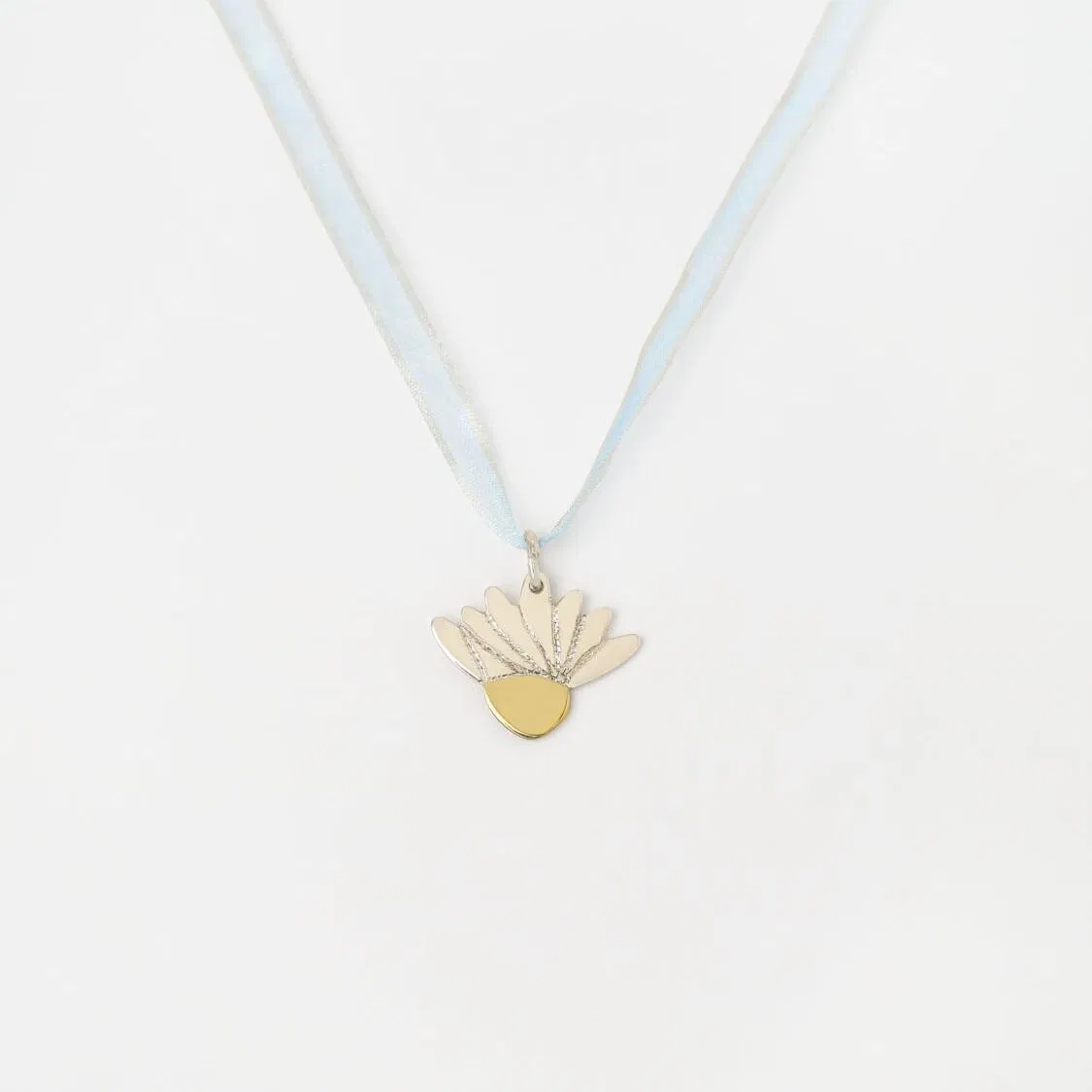 Collier pendentif pâquerette