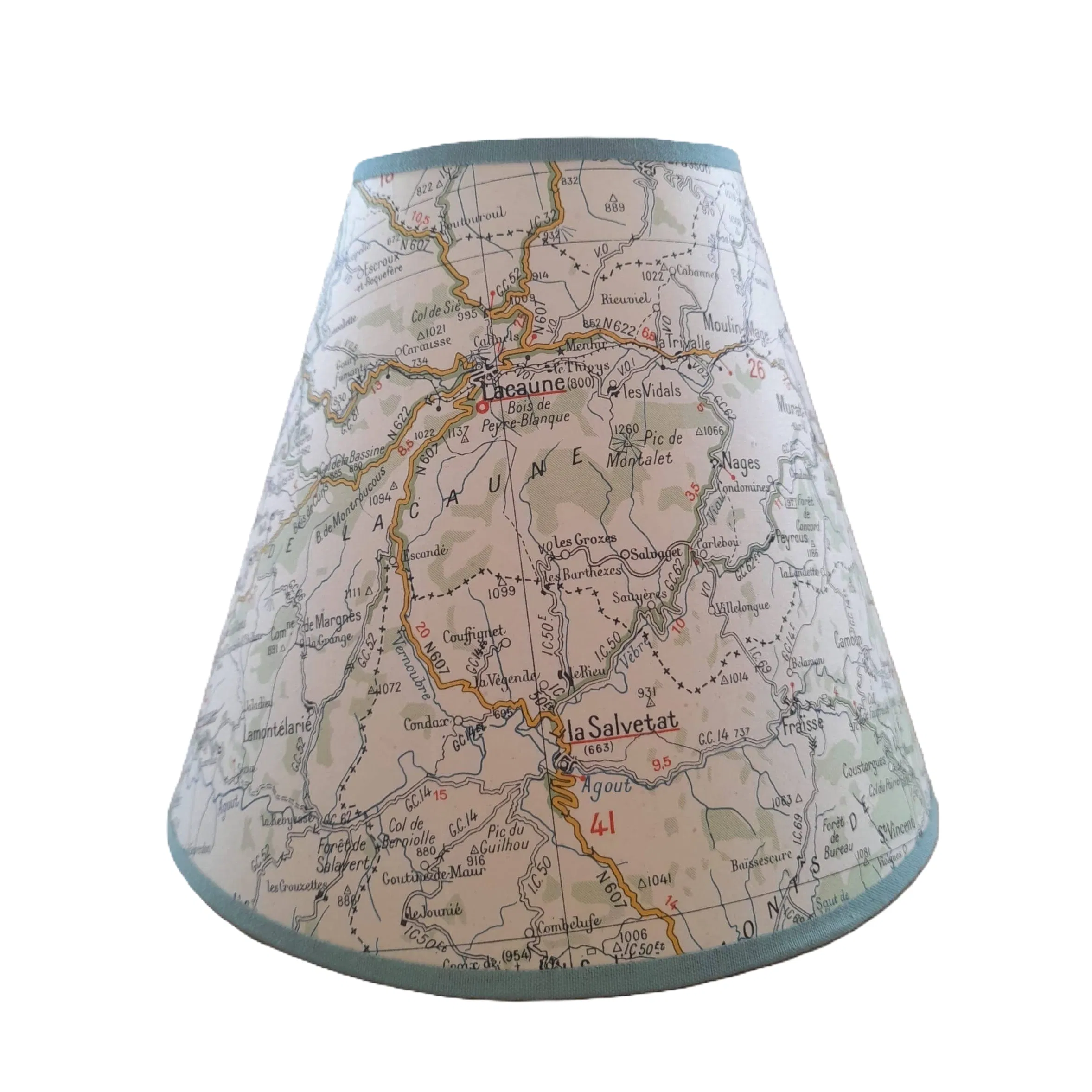 Abat-jour Les Routières – Numéro 1 Carcassonne/Nîmes 1936