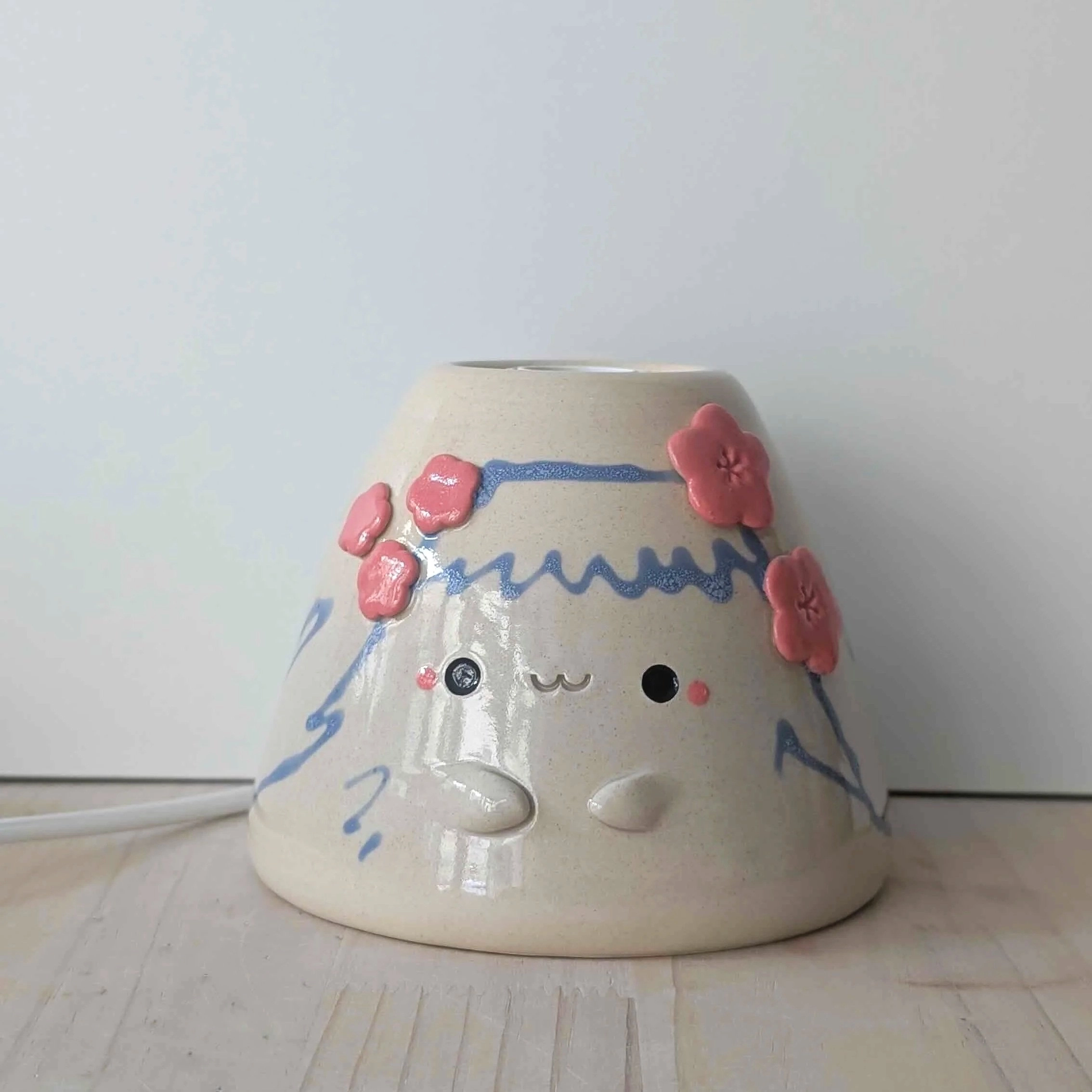 Lampe Mont Fuji en céramique n°2