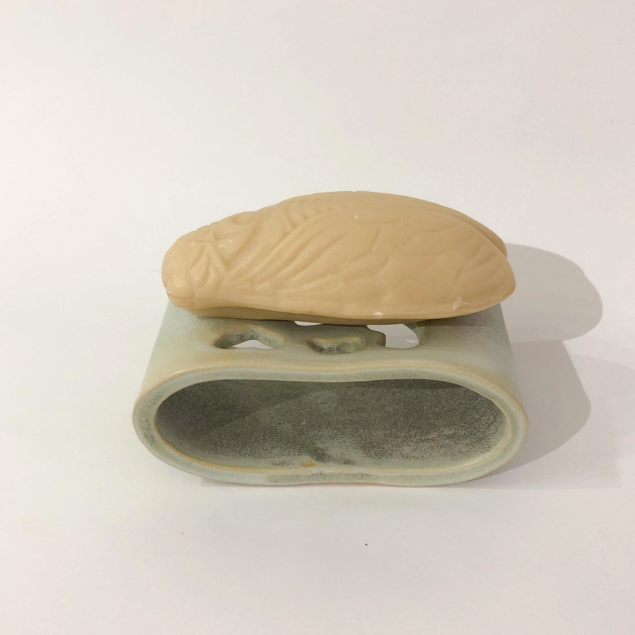 Porte-savon en grès