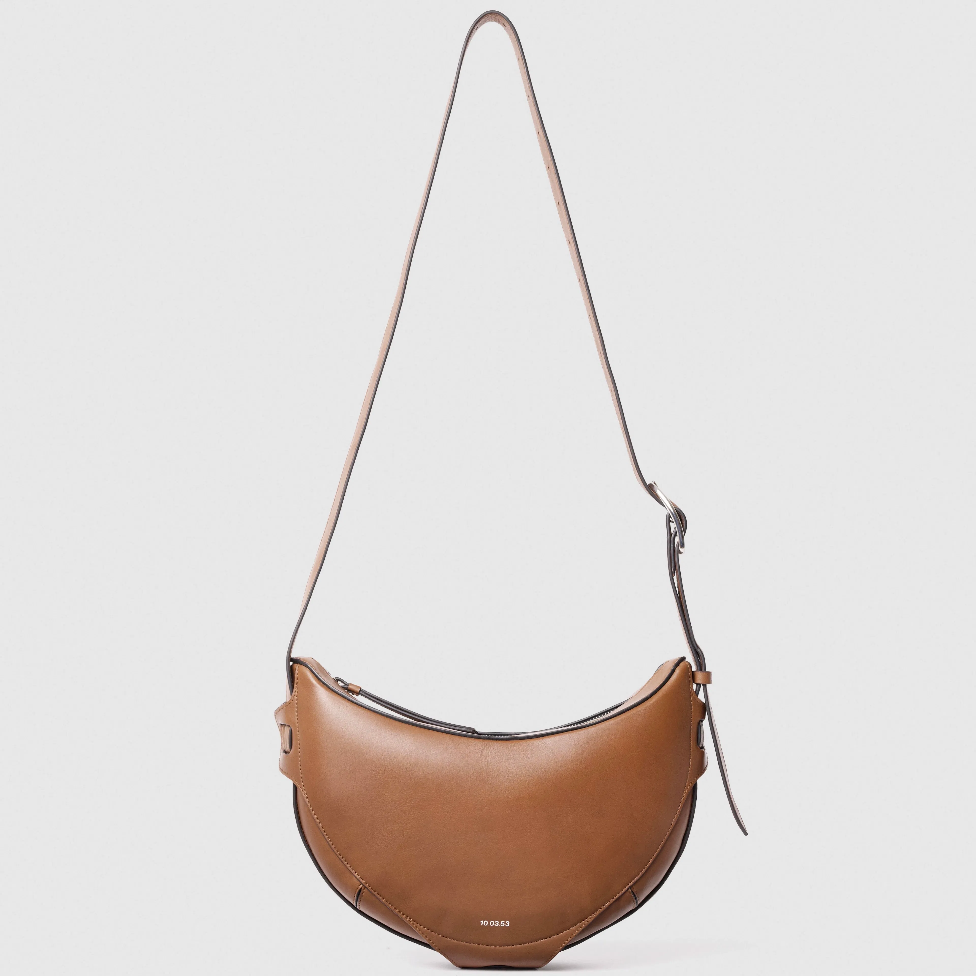 Sac LARGE HALF-MOON COGNAC