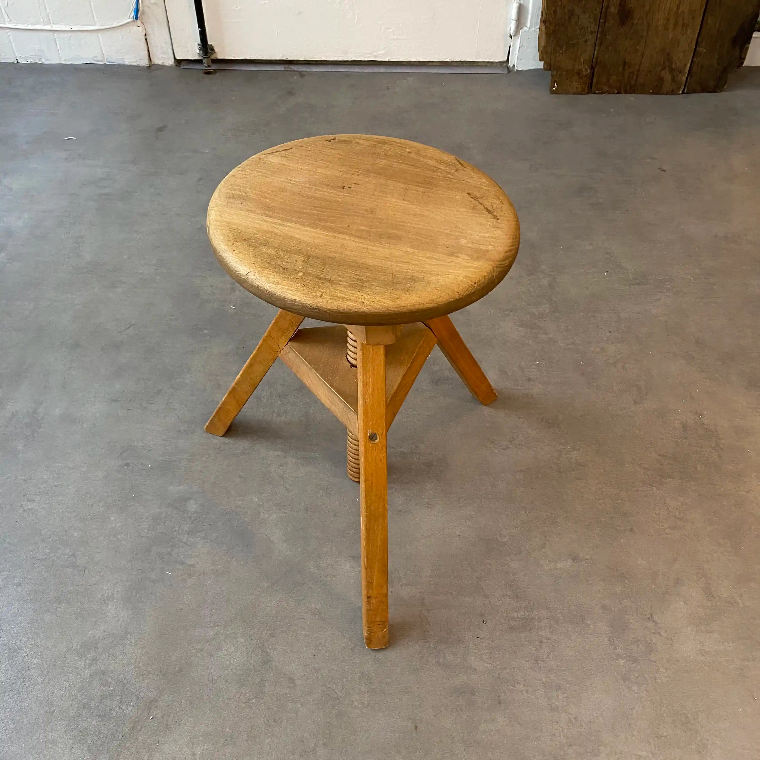 Tabouret d'atelier années 60