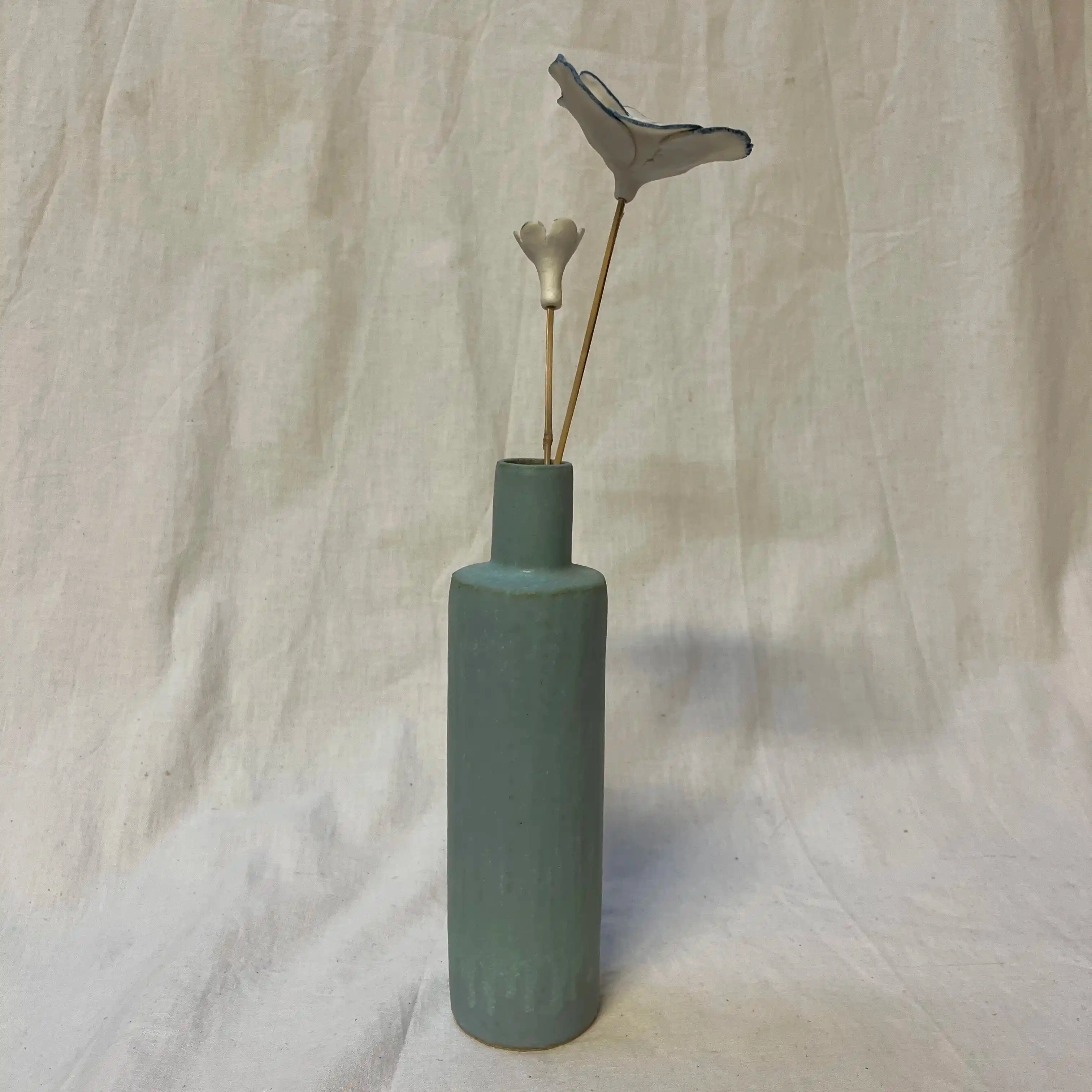 Vase en grès à la plaque