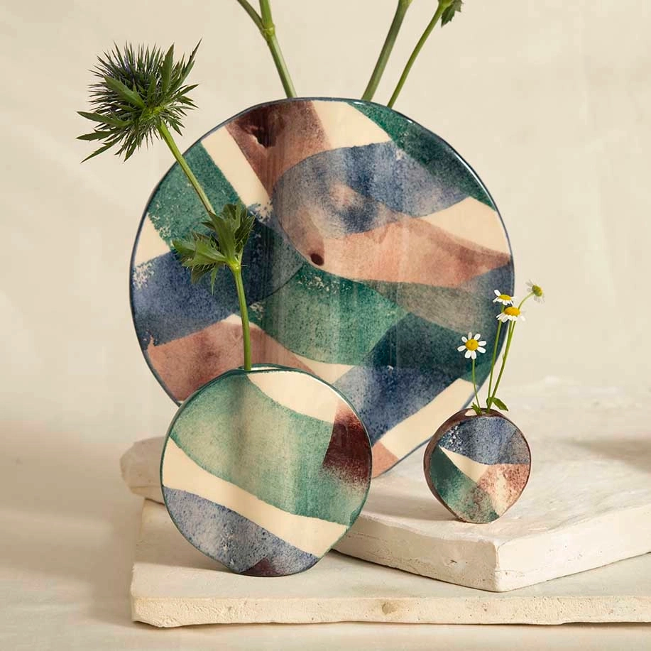 Grand Vase Ovni - Tricolore