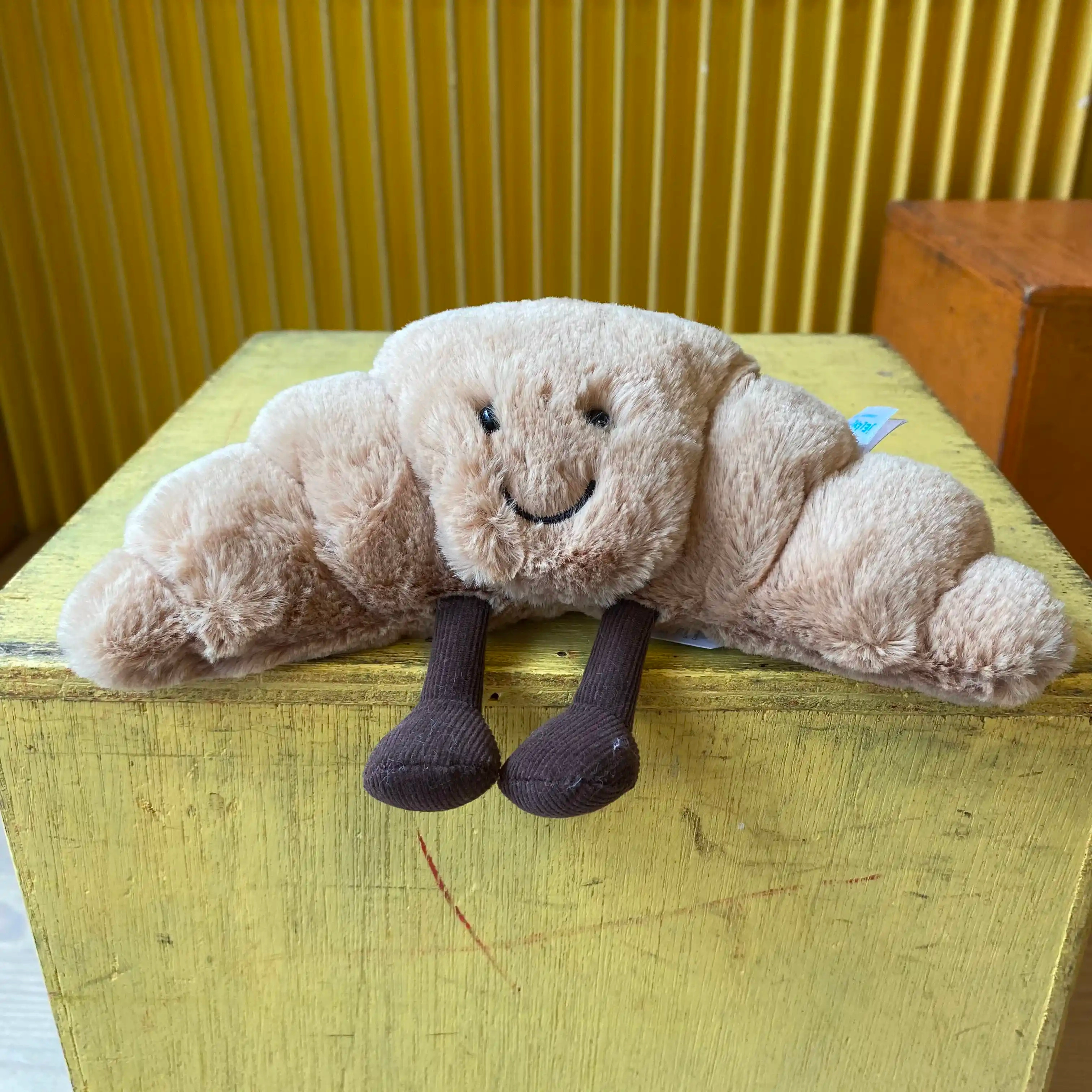 Peluche Croissant My name is Small Amuscables Croissant