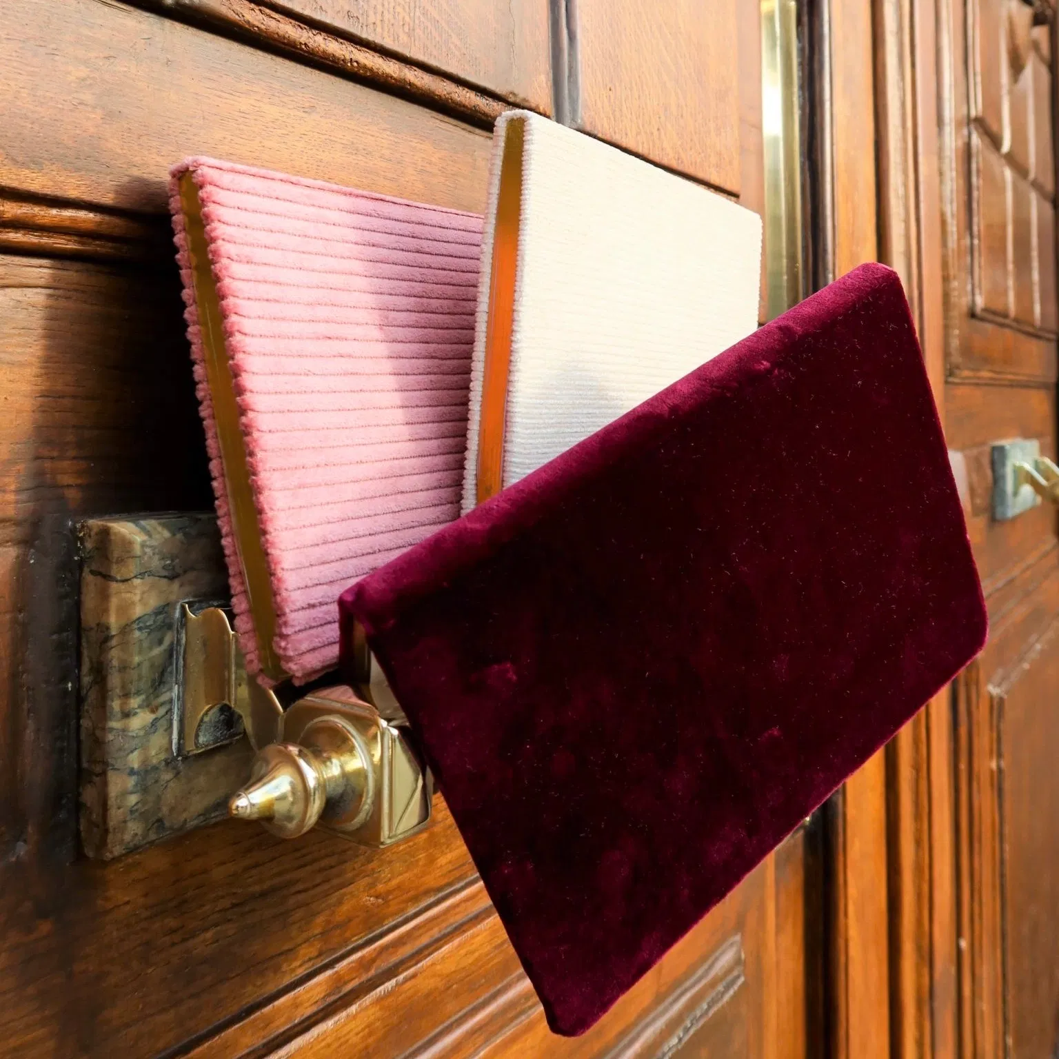 Carnets en velours – Collab AC Wax Design x Panachées