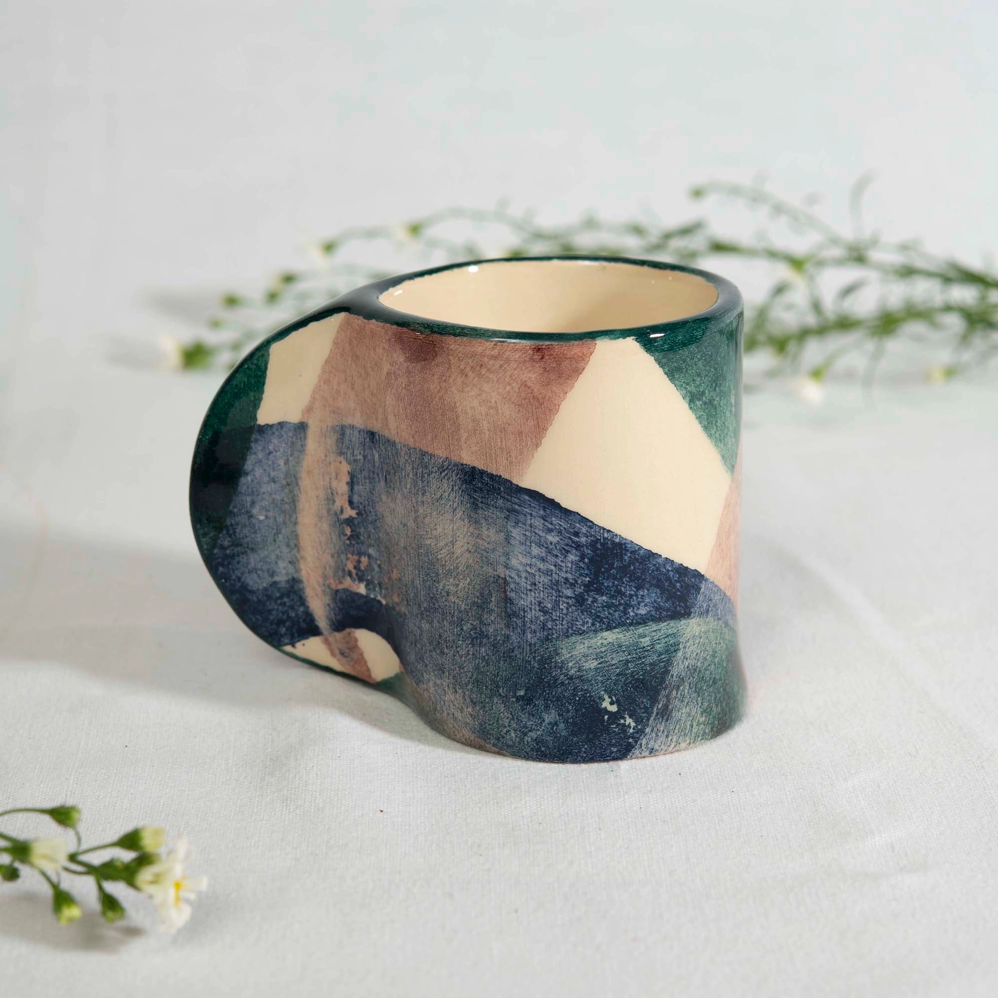 Tasse à café - Entrelacs