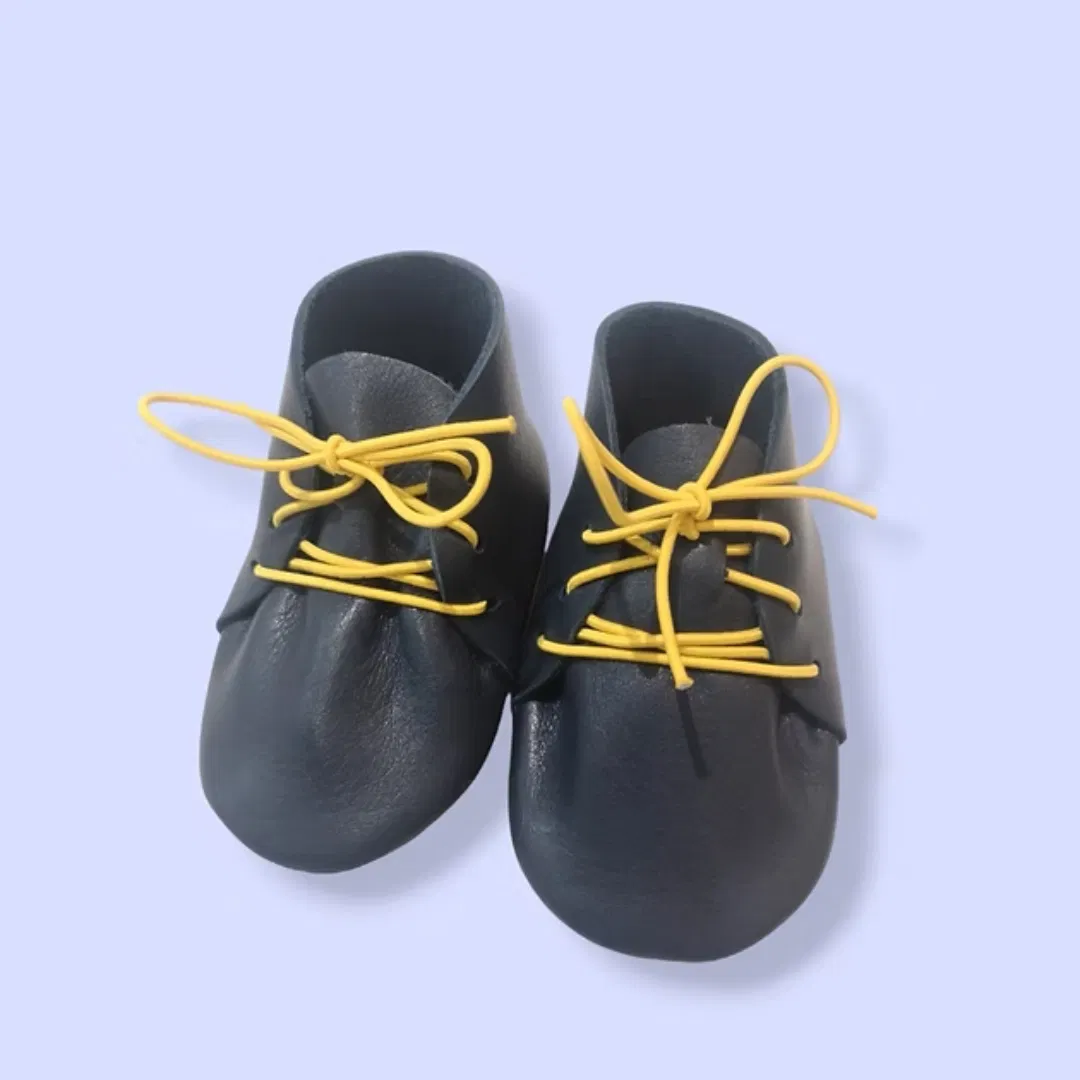 Chausson bébé en cuir