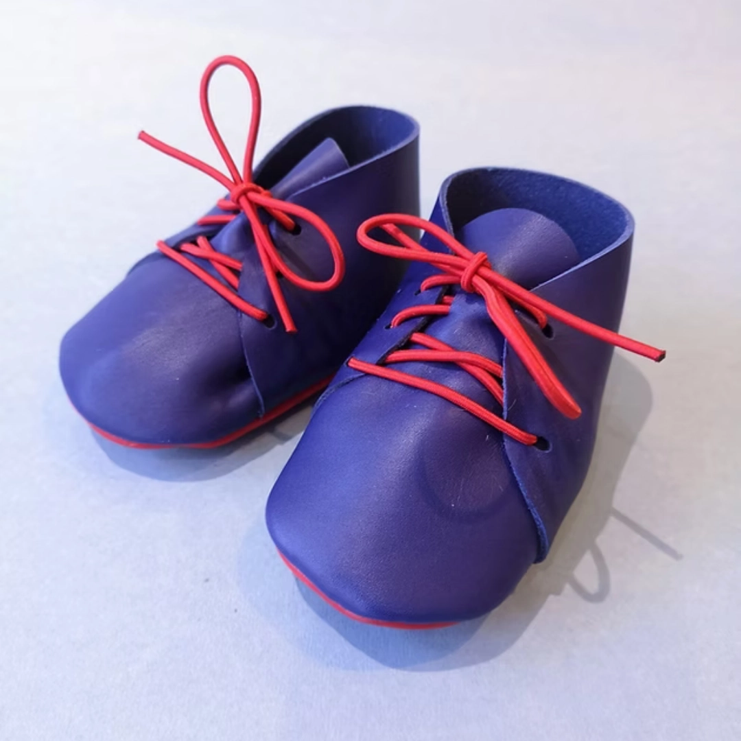 Chausson bébé en cuir