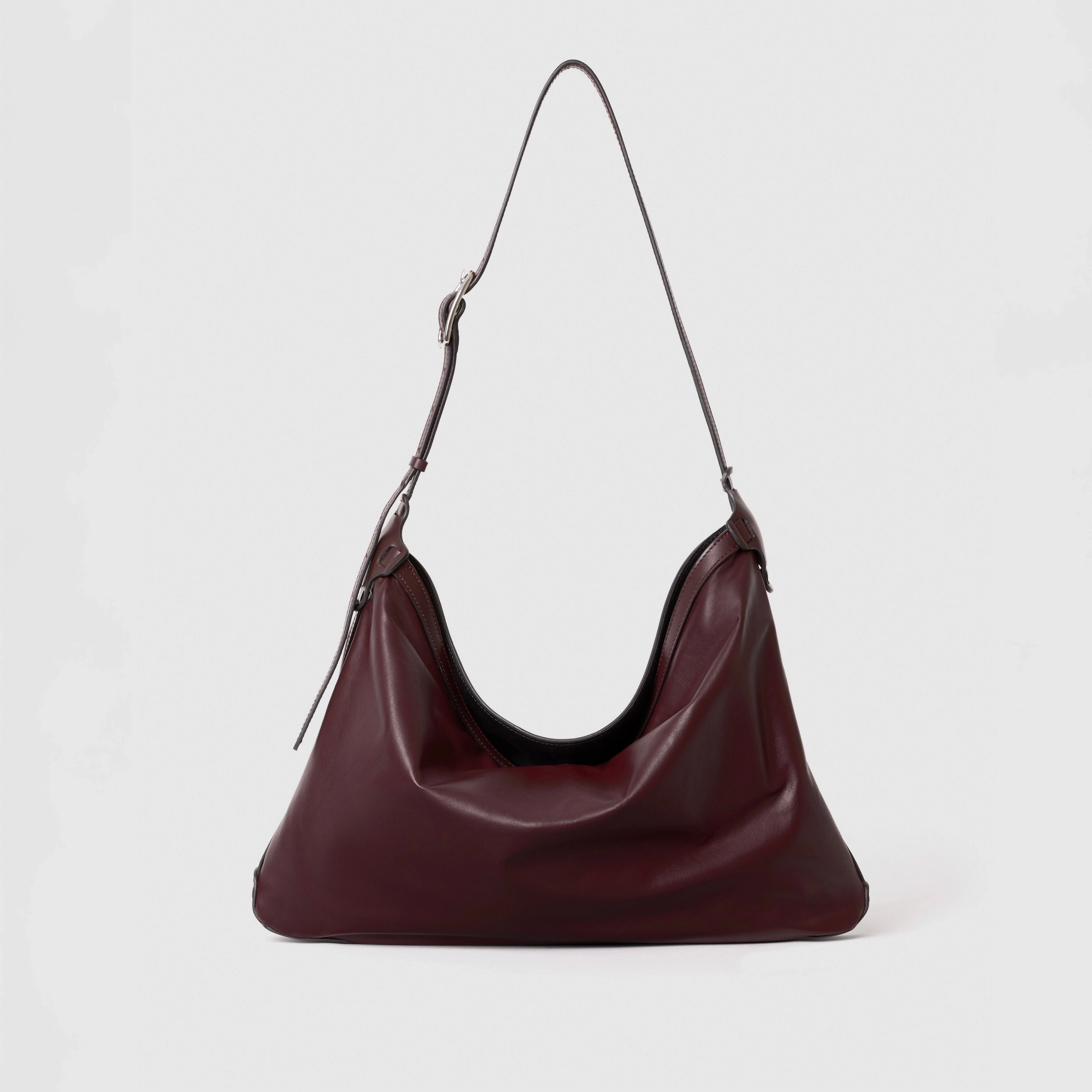 Sac Hobo Soft Burgundy