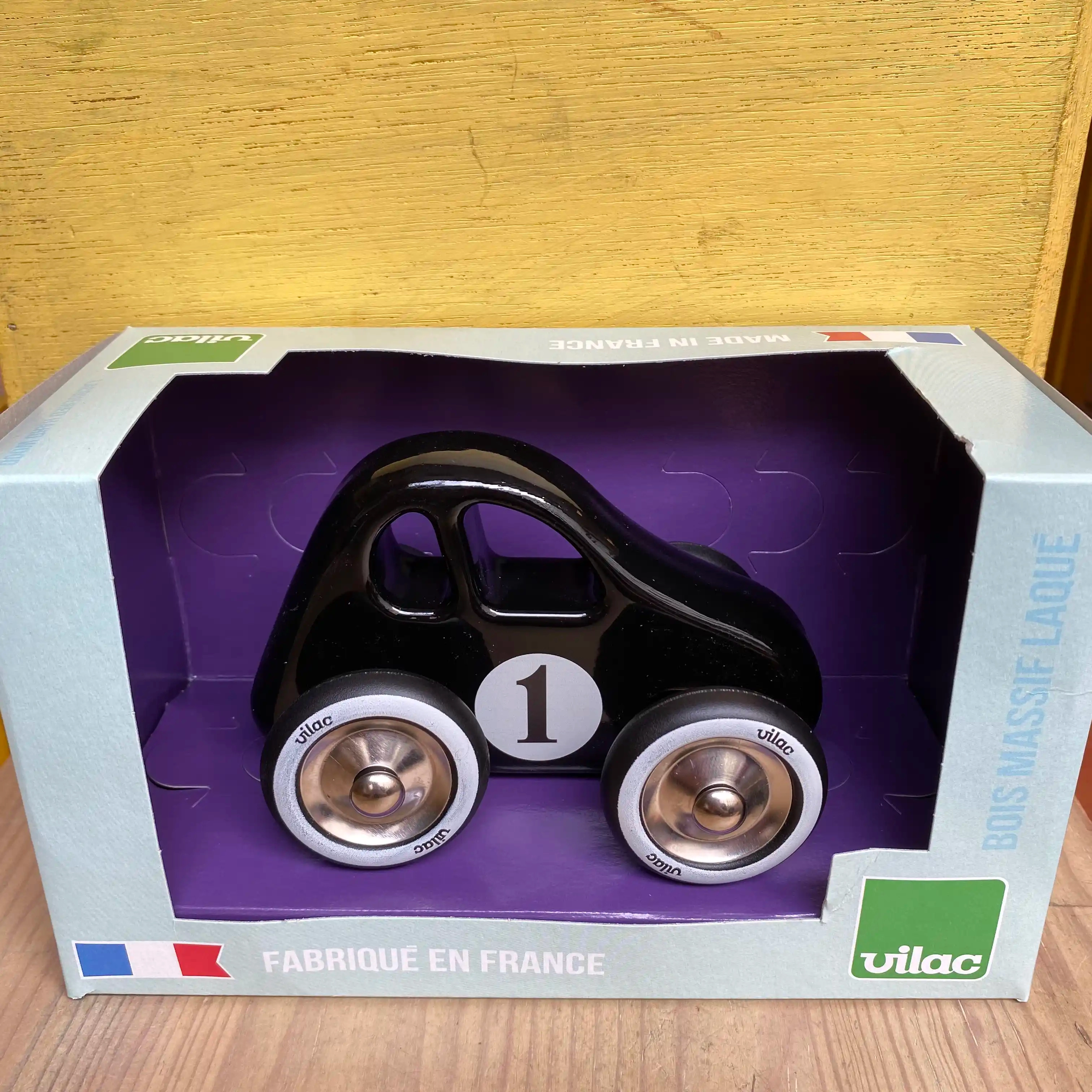Jouet voiture bois LACQUERED HARD WOOD - Made in France - Vilac