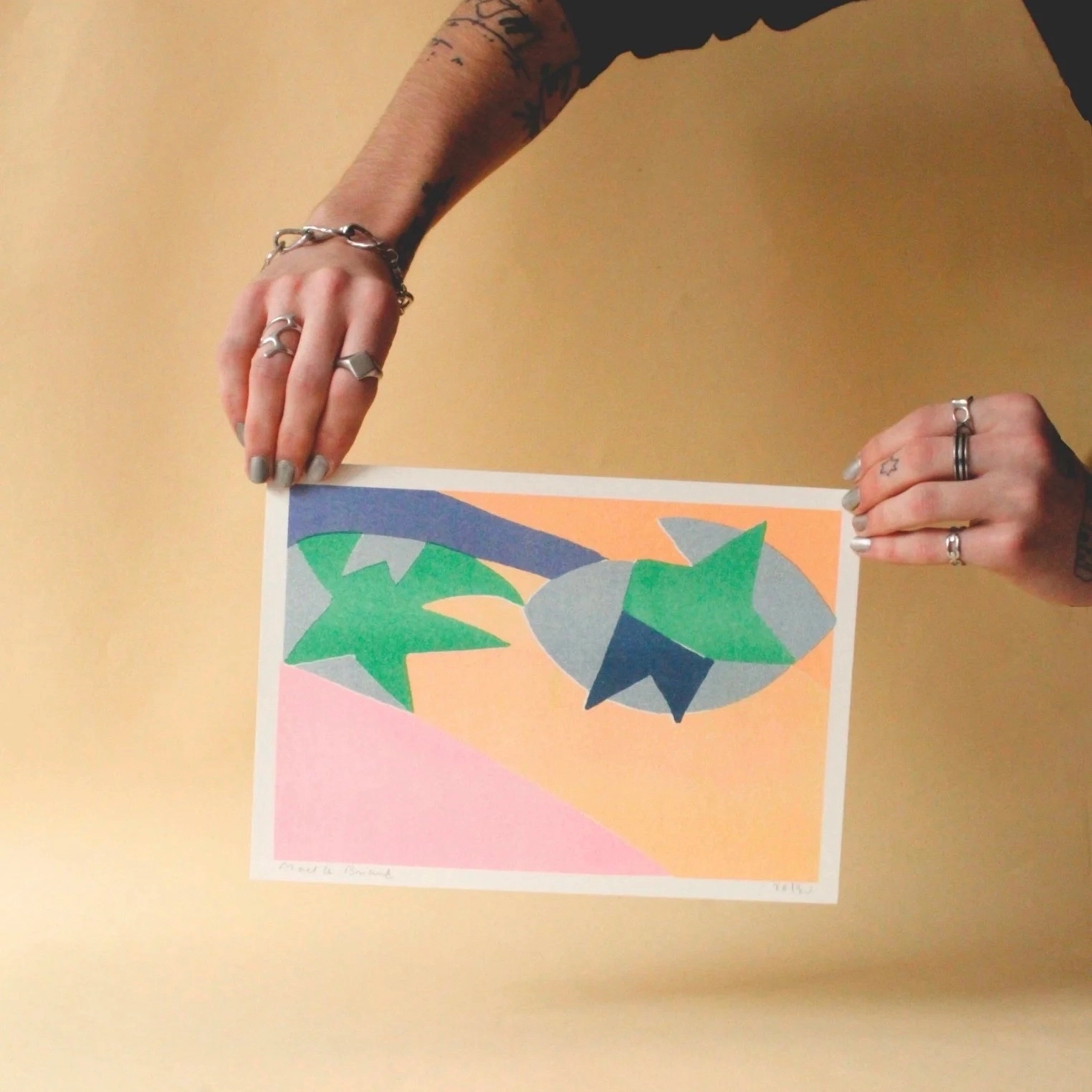 Illustration "Des étoiles plein les yeux" – Maël Le Briand