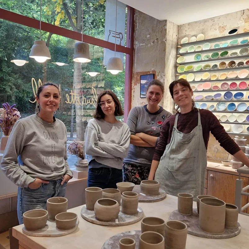 Laurette Broll Cours de modelage, 2h30 samedi après-midi animé par Mathilde Dupont