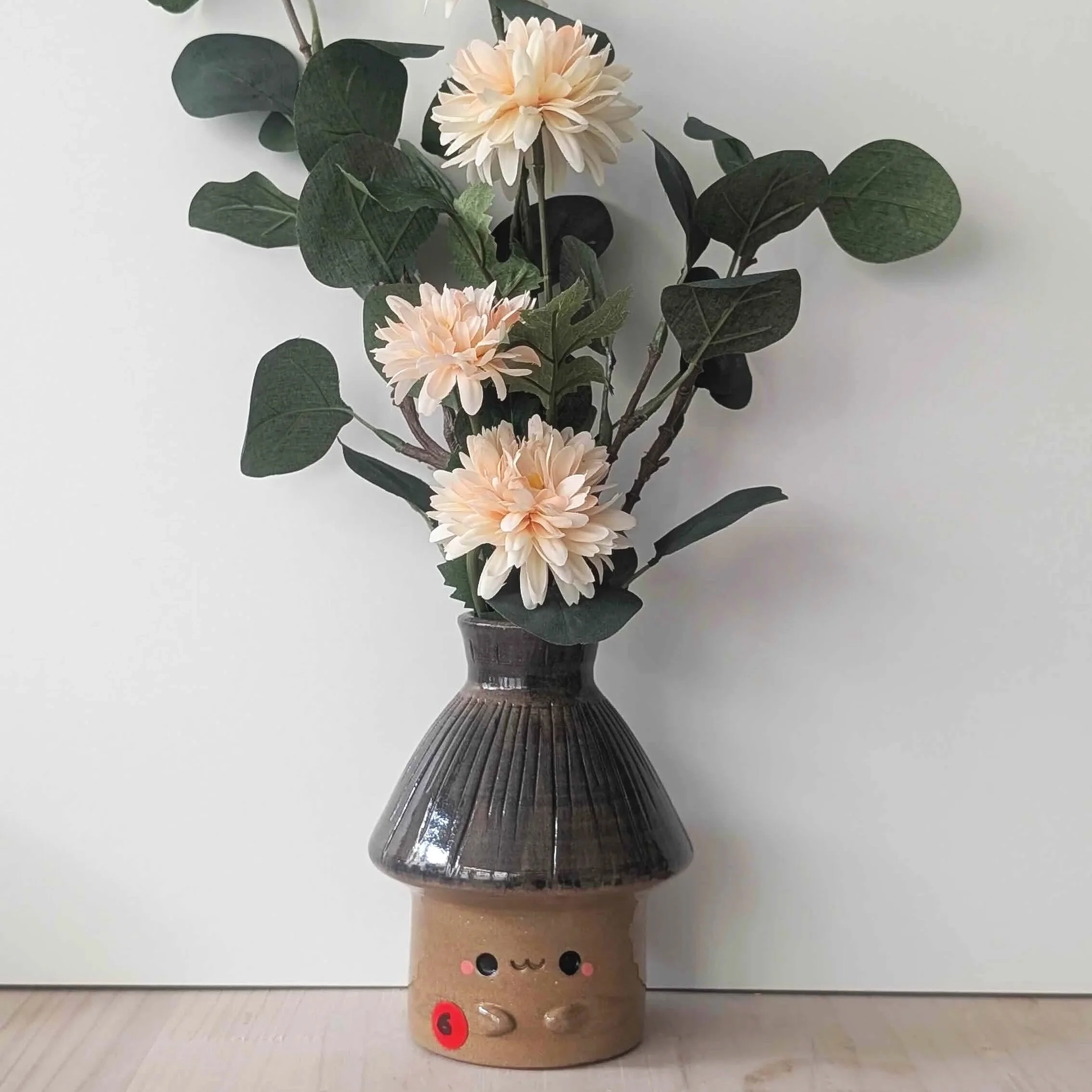 Soliflore Maison japonaise en céramique n°6