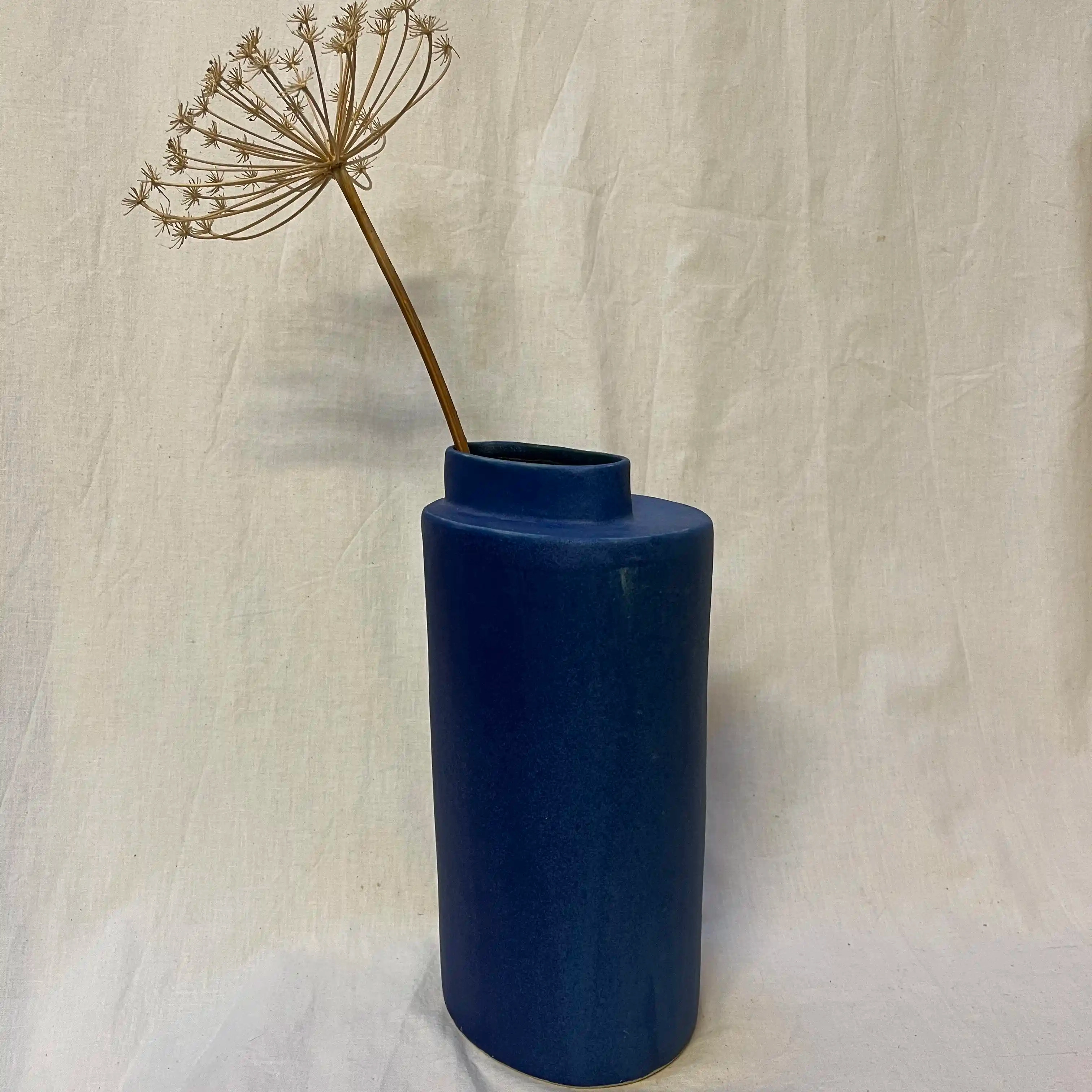 Grand vase à la plaque