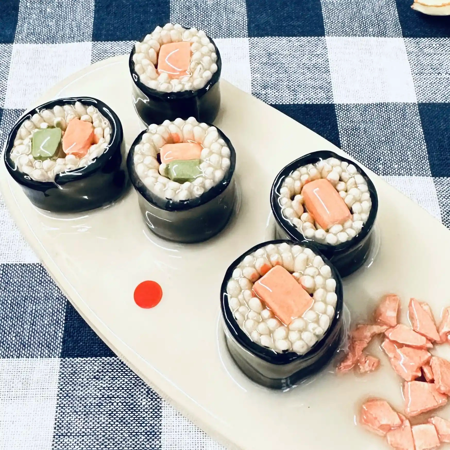 Sushi en céramique