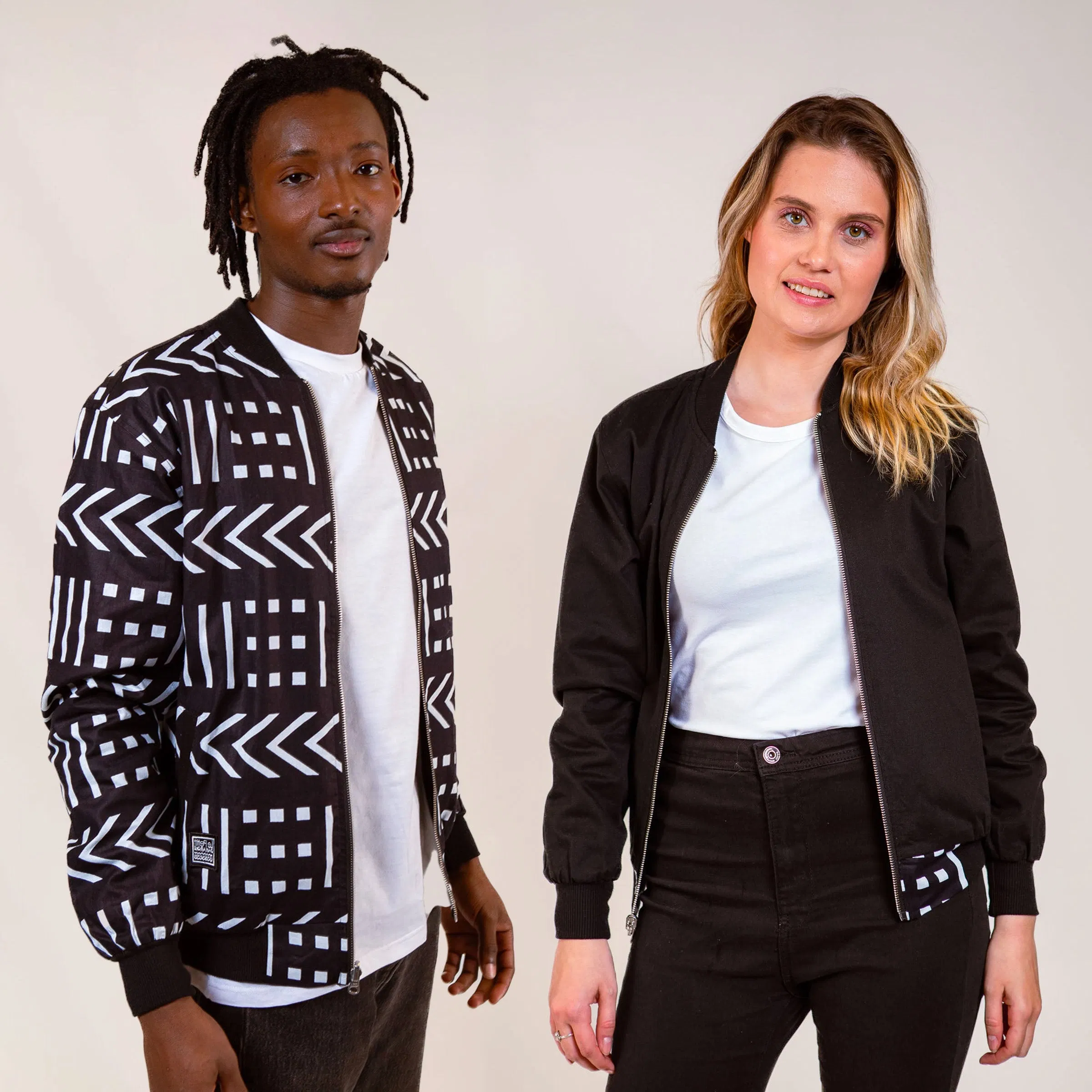 BOMBERS REVERSIBLE TAMBA NOIR