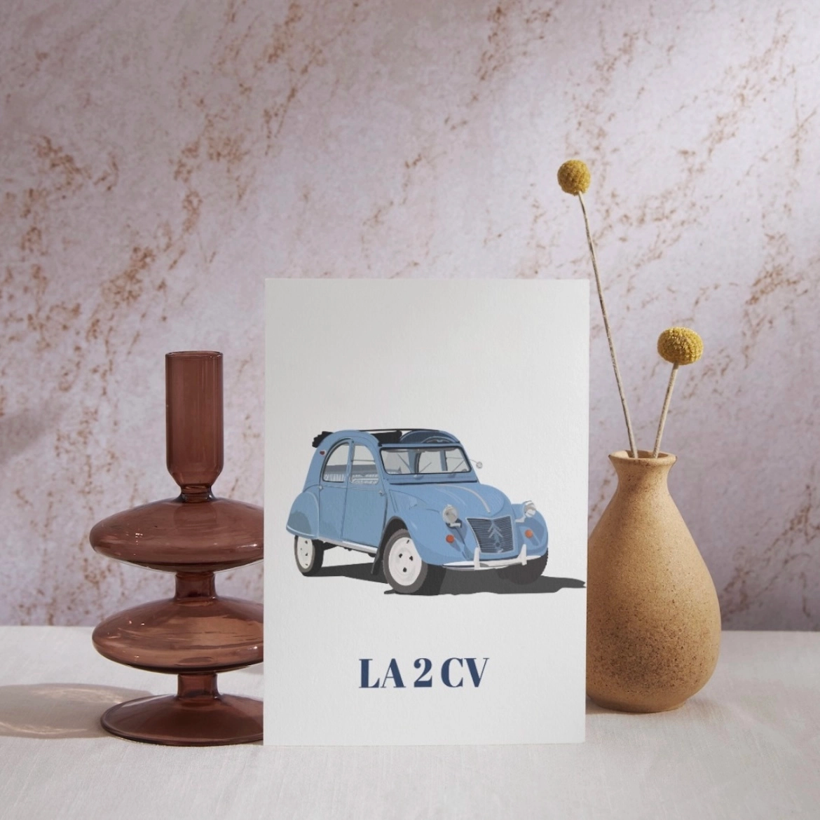 Carte postale vintage (disponible en version carte postale, A5, 30X40)