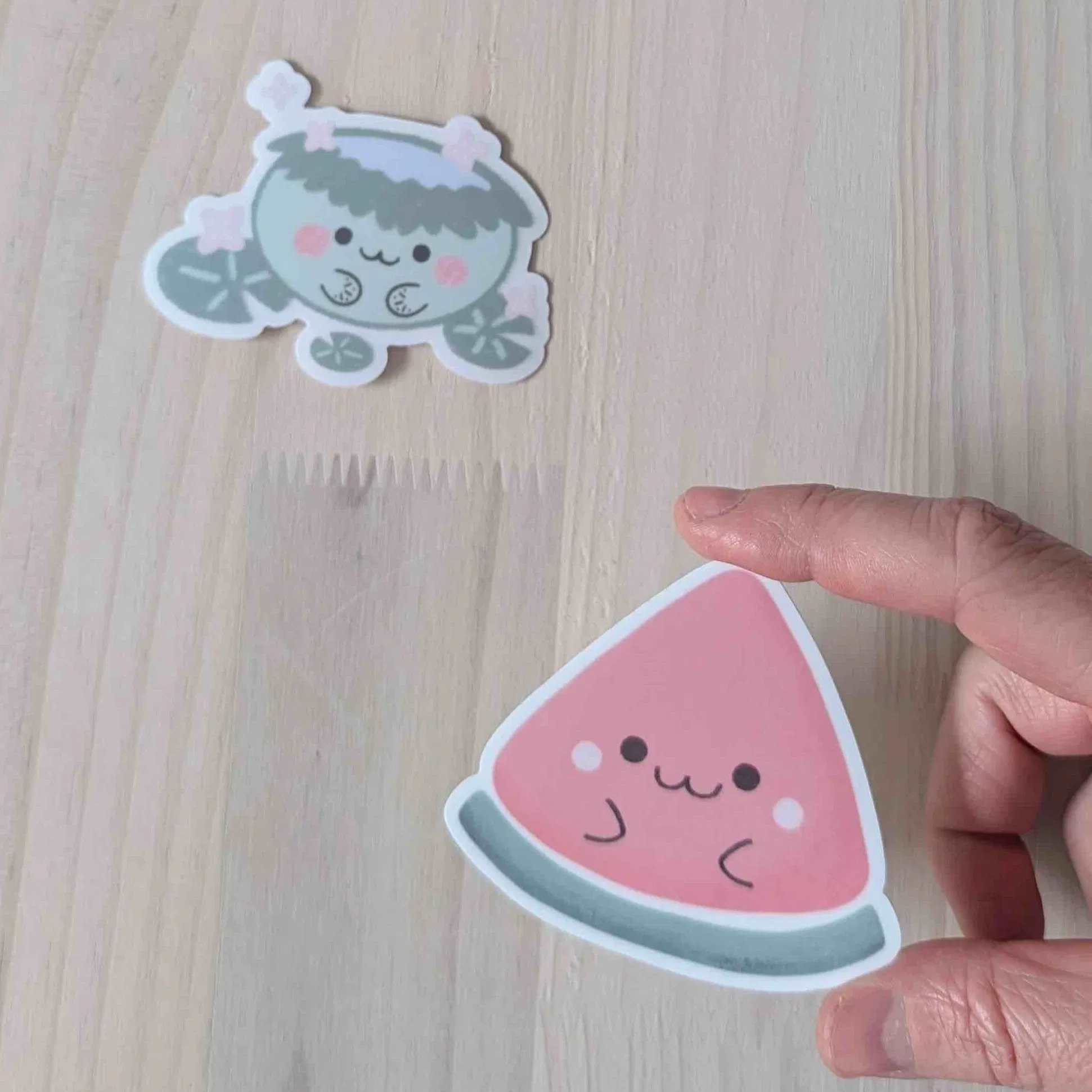 Sticker illustré Happy Pasteque